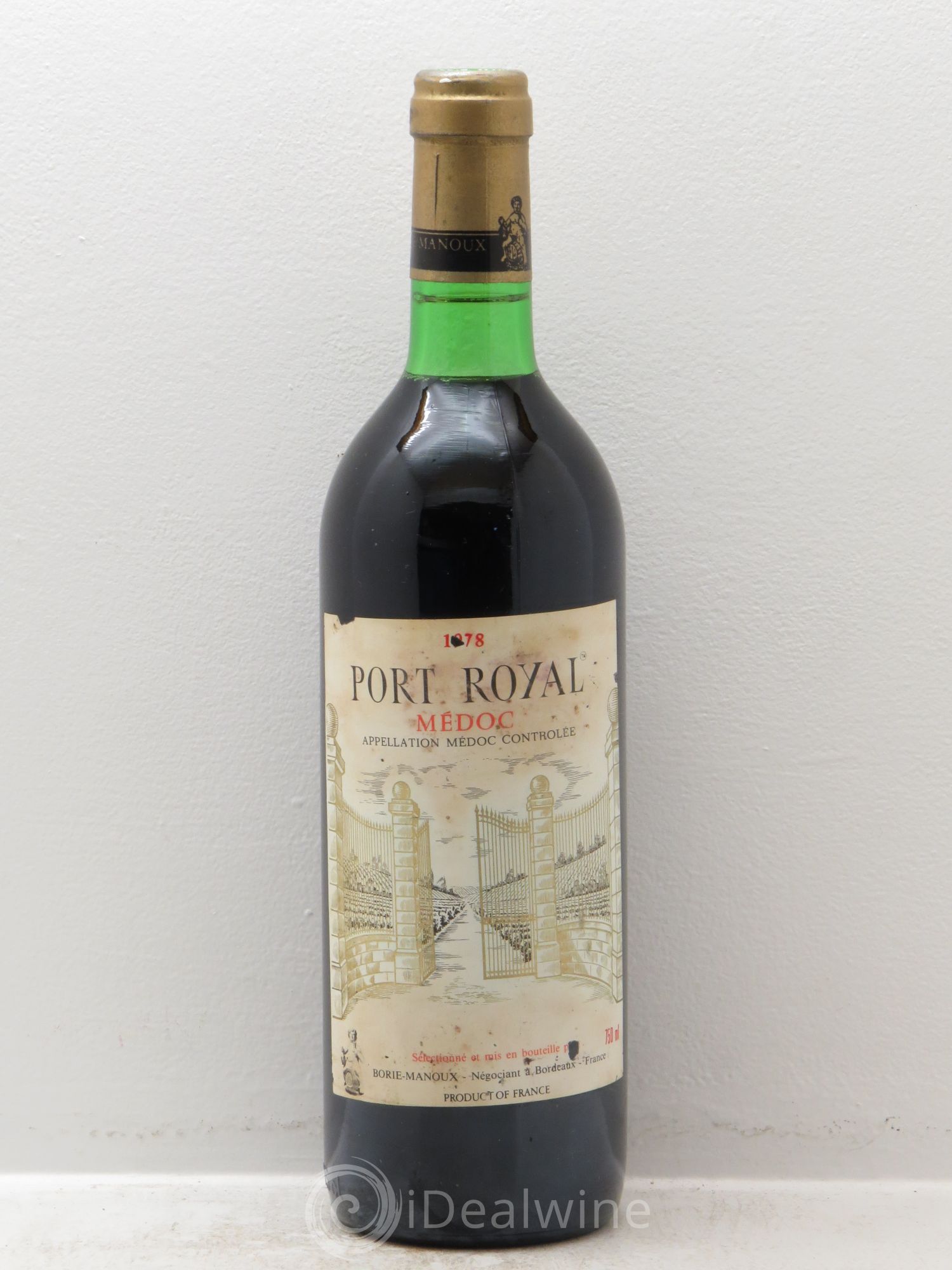Médoc Port Royal (sans prix de réserve) 1978 - Posten von 1 Flasche - 0