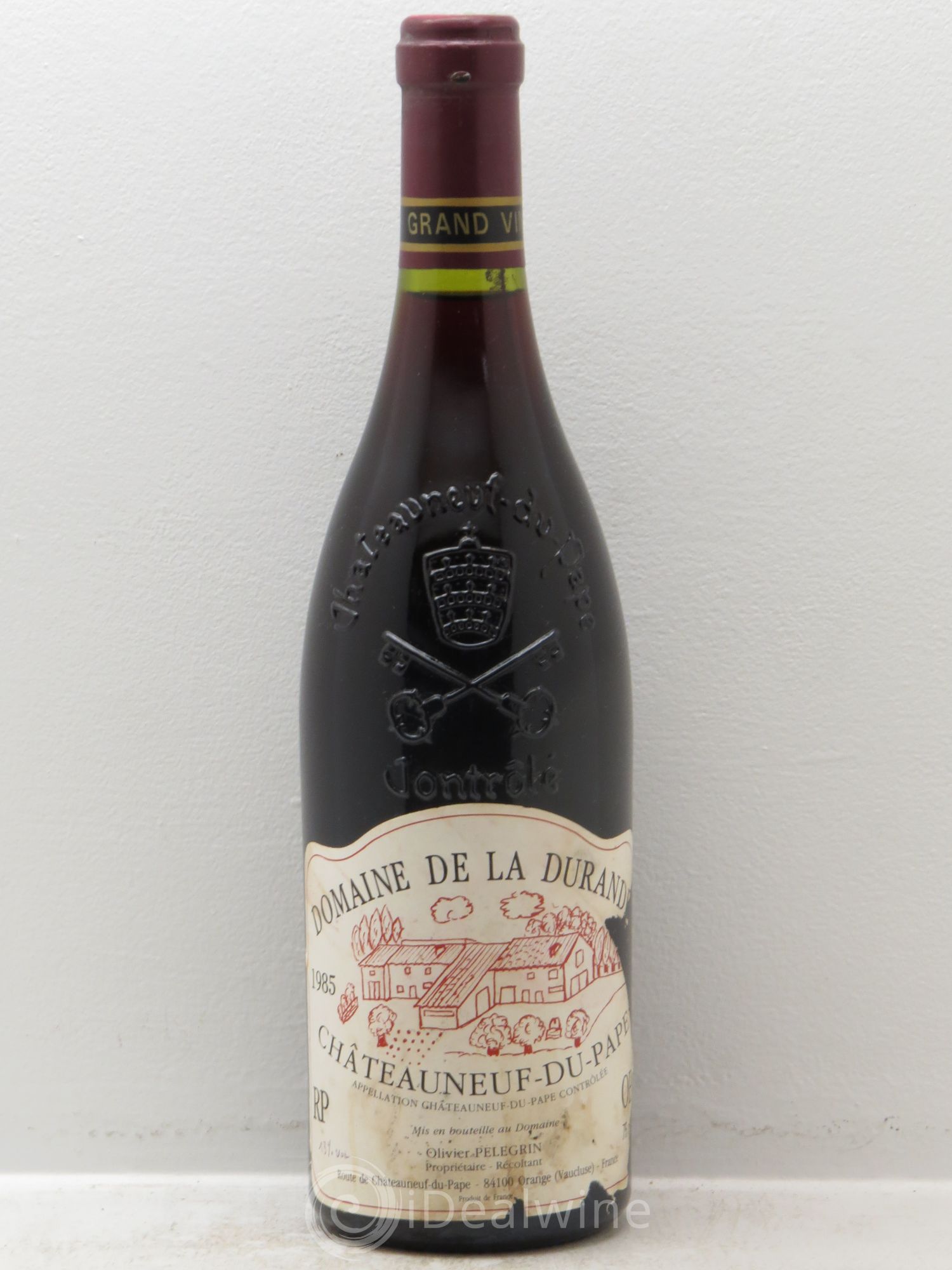 Châteauneuf-du-Pape Domaine de la Durande (sans prix de réserve) 1985 - Posten von 1 Flasche - 0