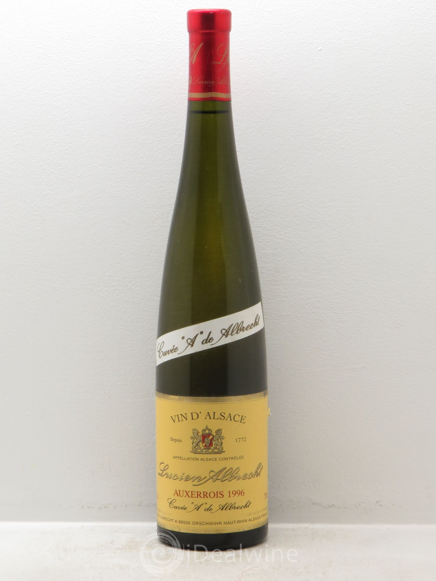 Divers Auxerrois Vuvée A de Lucien Albrecht (sans prix de réserve) 1996 - Posten von 1 Flasche - 0