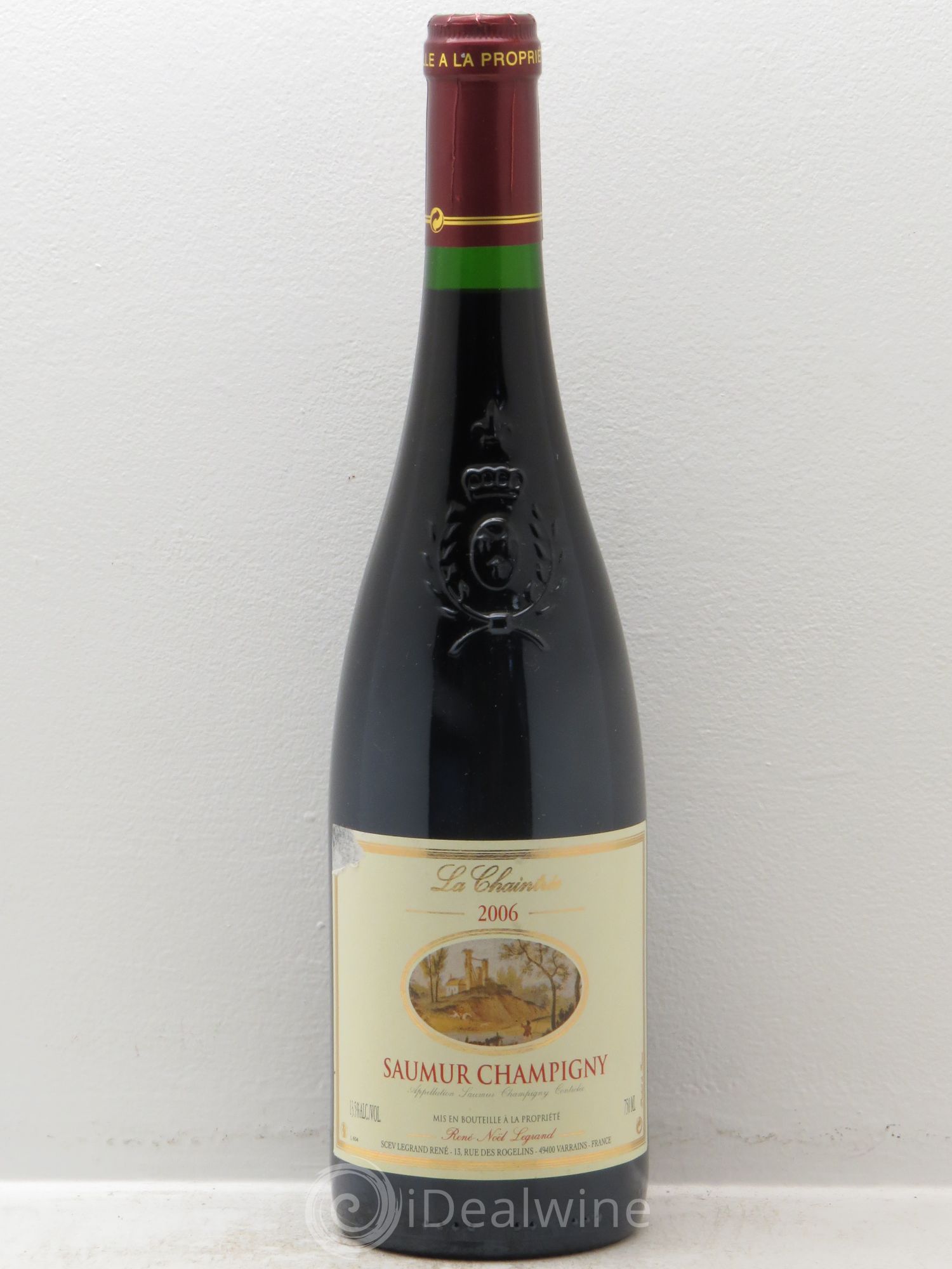 Saumur-Champigny La Chaintrée René Noel Legrand (sans prix de réserve) 2006 - Posten von 1 Flasche - 0