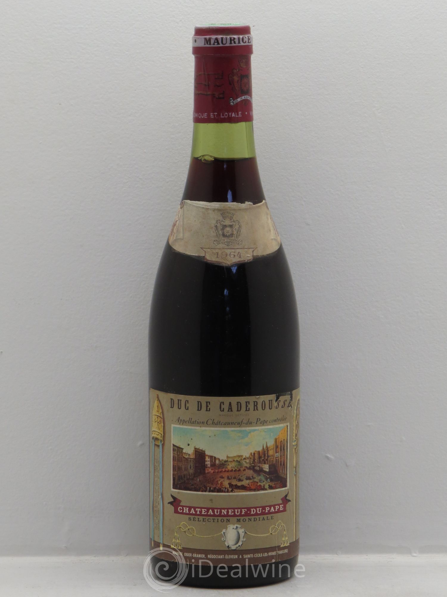 Châteauneuf-du-Pape Duc de Caderousse - Maurice Ogier (sans prix de réserve) 1964 - Posten von 1 Flasche - 0