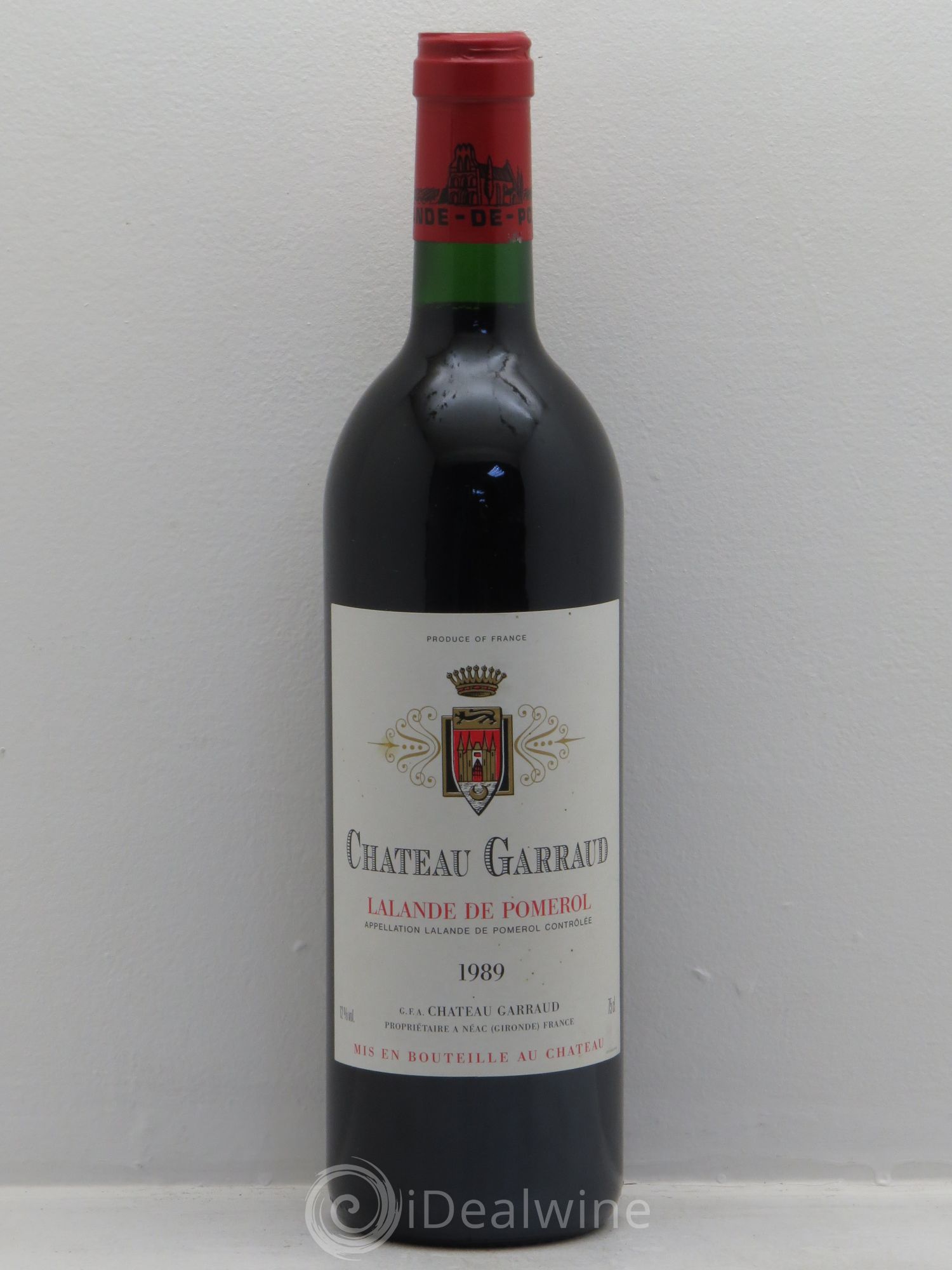 Bordeaux Château Garraud - Lalande de Pomerol (sans prix de réserve) 1989 - Posten von 1 Flasche - 0