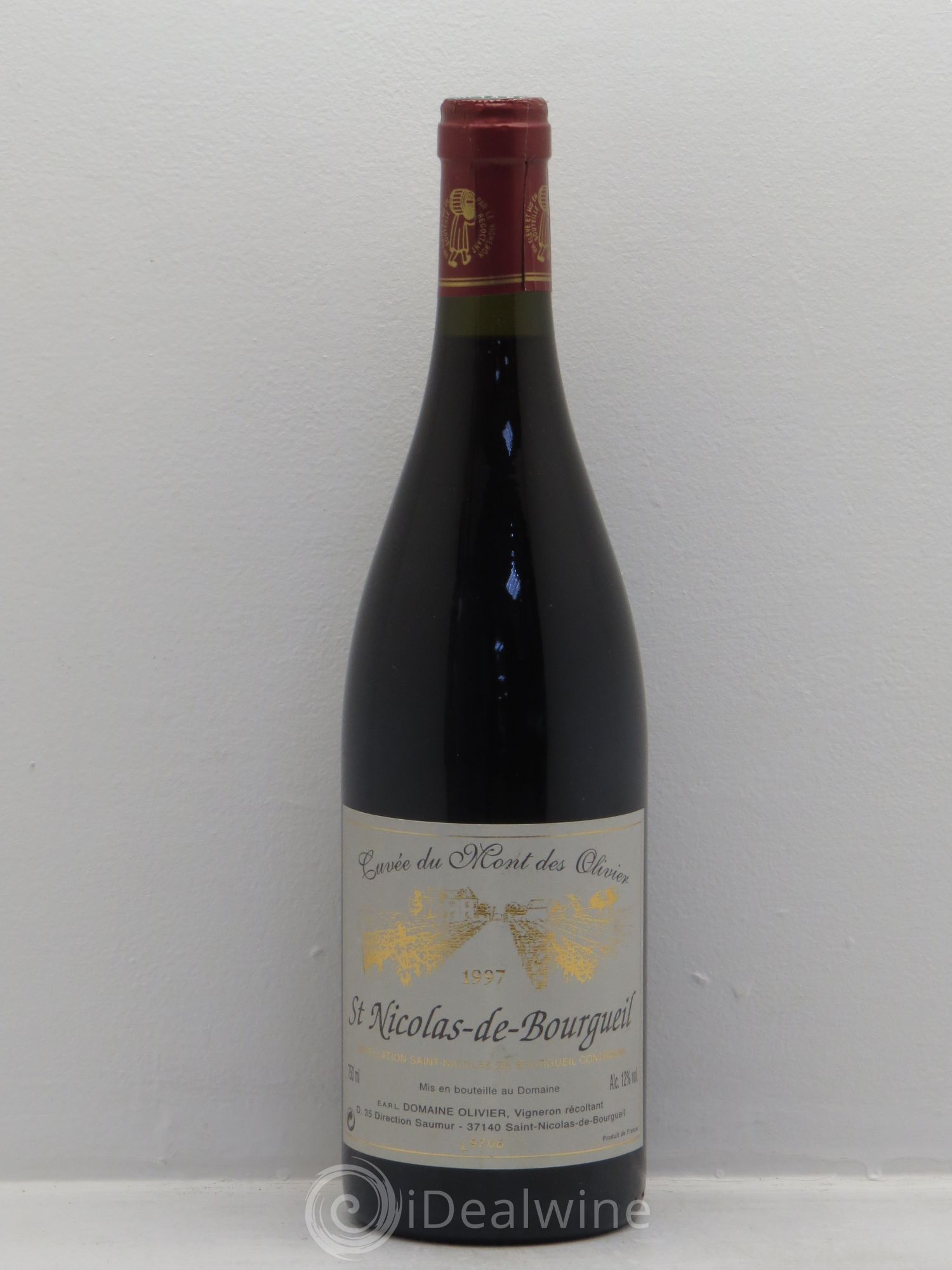 Saint-Nicolas de Bourgueil Cuvée du Mont des Oliviers (sans prix de réserve) 1997 - Posten von 1 Flasche - 0