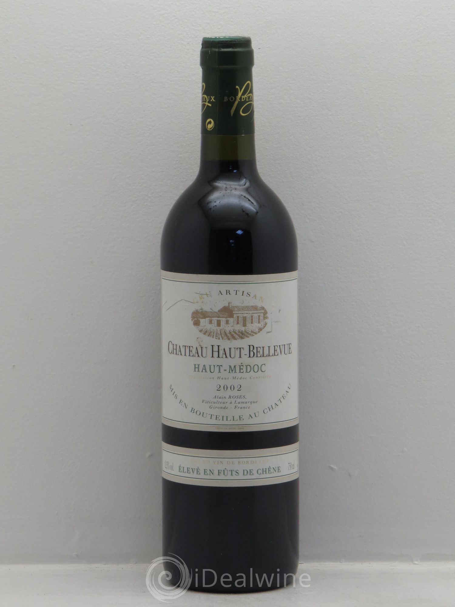 Château Haut Bellevue (sans prix de réserve) 2002 - Lot de 1 bouteille - 0