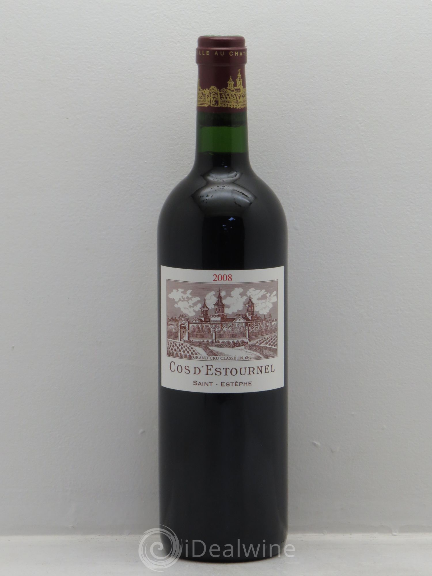 Cos d'Estournel 2ème Grand Cru Classé (sans prix de réserve) 2008 - Lot de 1 bouteille - 0
