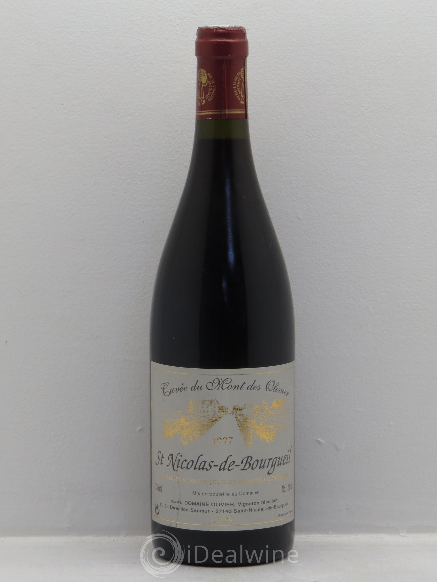 Saint-Nicolas de Bourgueil Cuvée du Mont des Olivier (sans prix de réserve) 1997 - Posten von 1 Flasche - 0