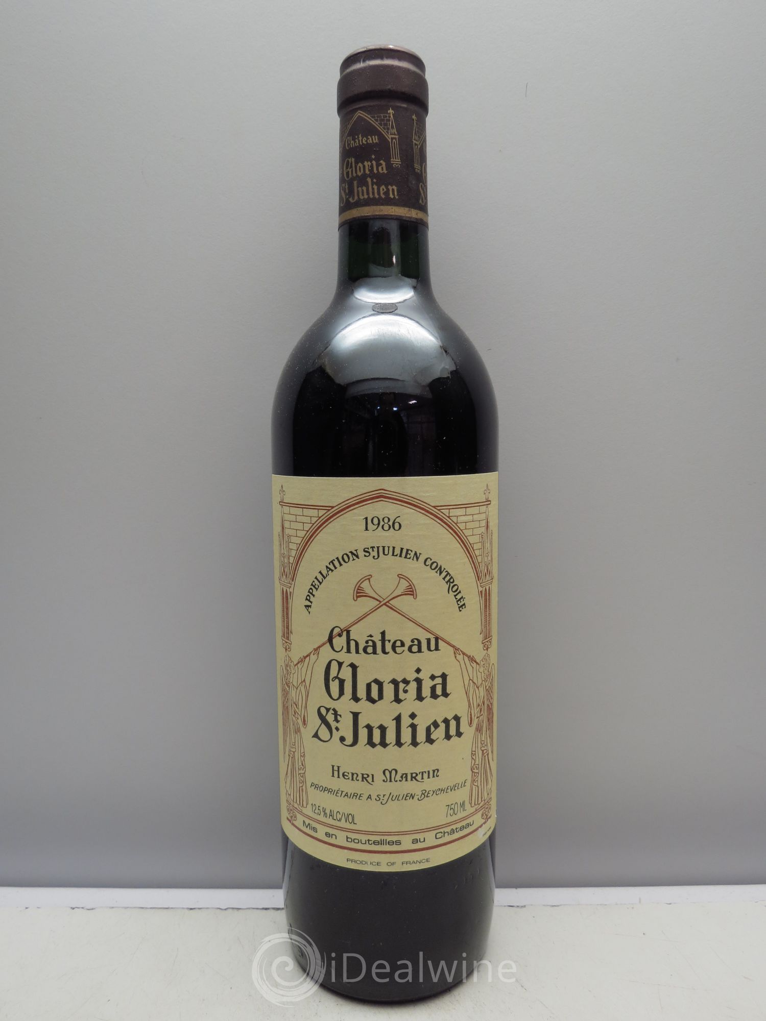 Château Gloria 1986 - Lot de 1 bouteille - 0