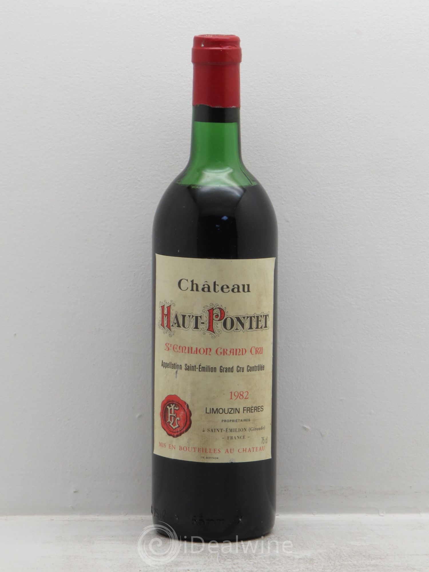 Saint-Émilion Chateau Haut Pontet (sans prix de réserve) 1982 - Posten von 1 Flasche - 0