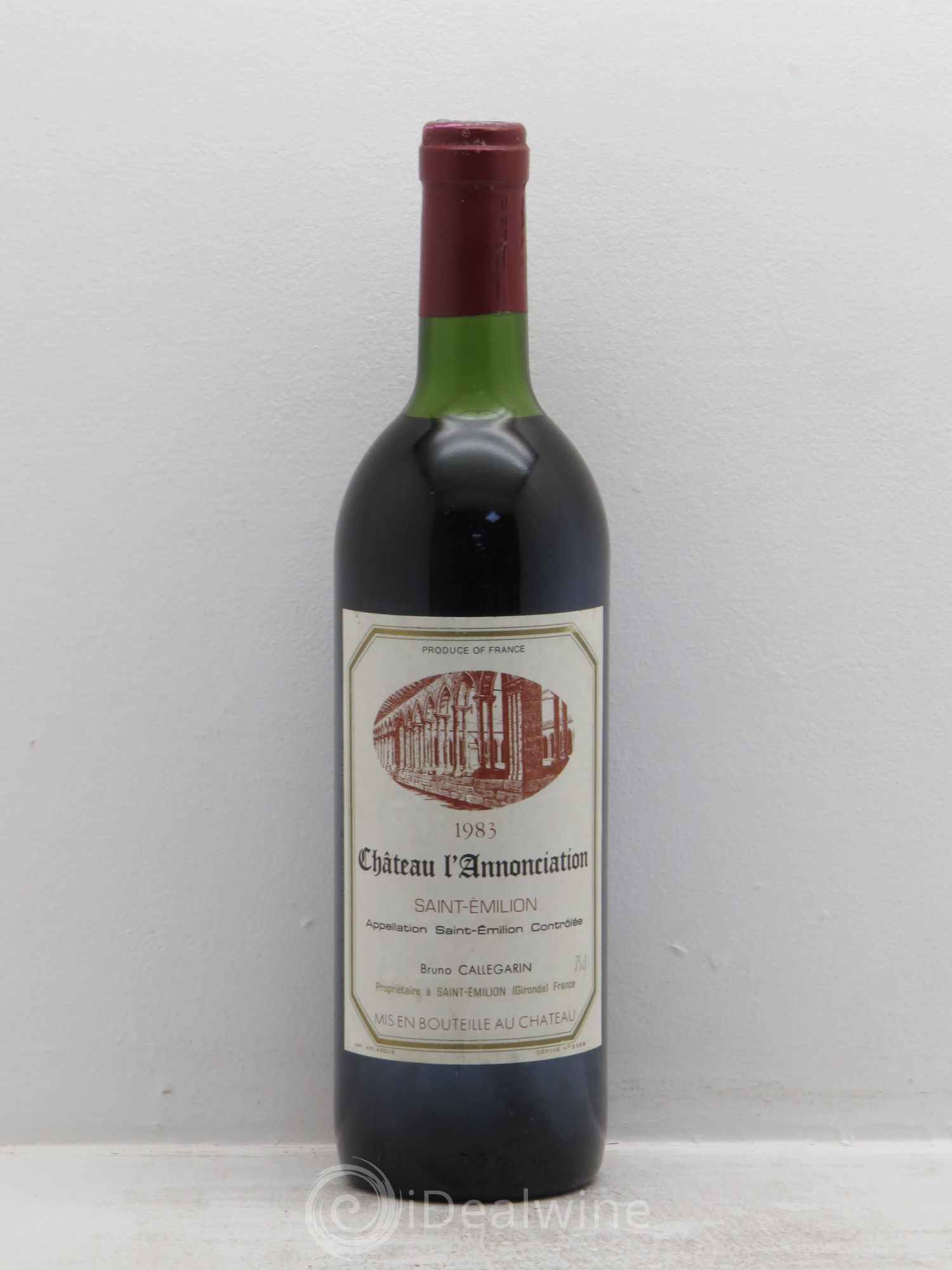 Saint-Émilion Chateau l'annonciation (sans prix de réserve) 1983 - Posten von 1 Flasche - 0