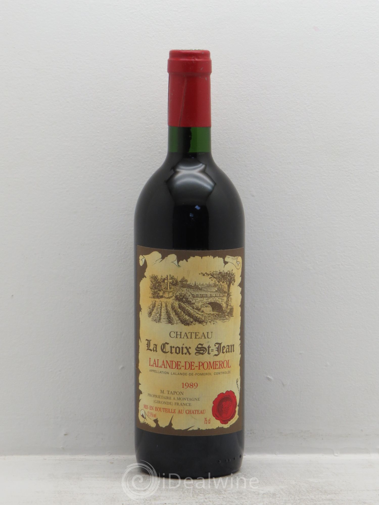 Bordeaux Chateau La Croix Saint Jean (sans prix de réserve) 1989 - Posten von 1 Flasche - 0