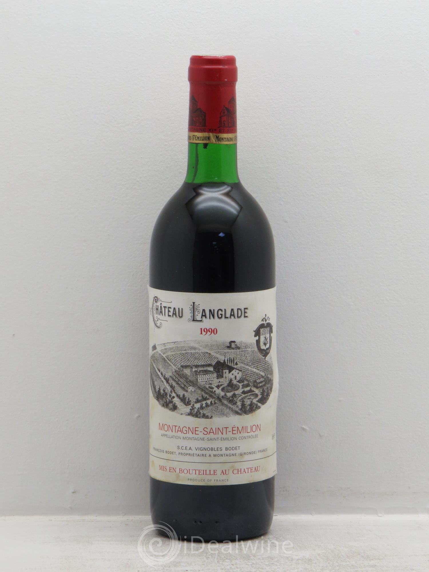 Saint-Émilion Chateau Langlade (sans prix de réserve) 1990 - Posten von 1 Flasche - 0