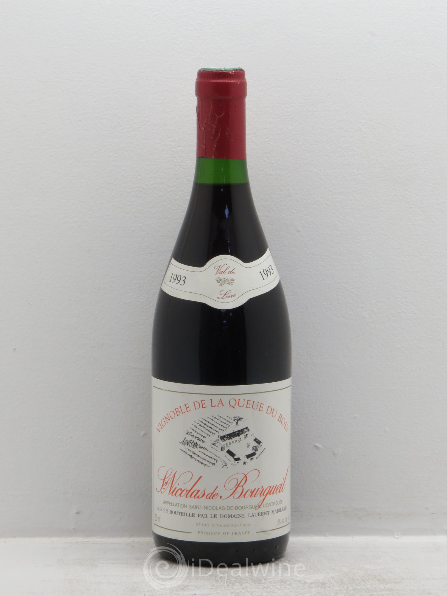 Saint-Nicolas de Bourgueil La queue de bois (sans prix de réserve) 1993 - Posten von 1 Flasche - 0