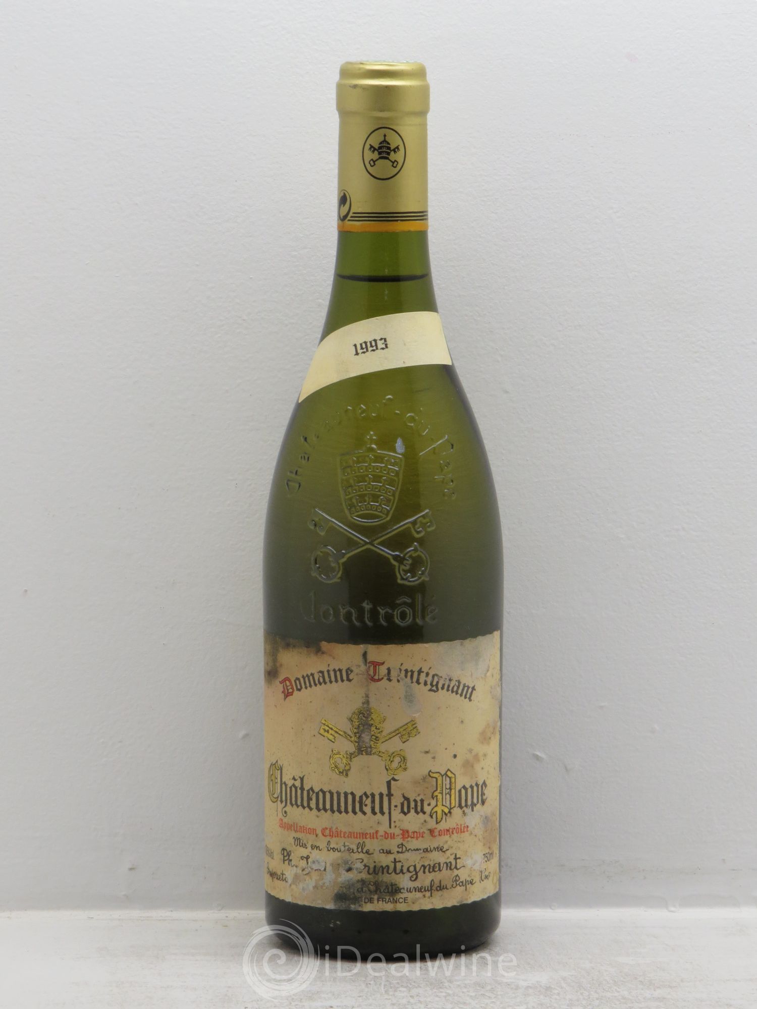 Châteauneuf-du-Pape Domaine Trintignant (sans prix de réserve) 1993 - Posten von 1 Flasche - 0