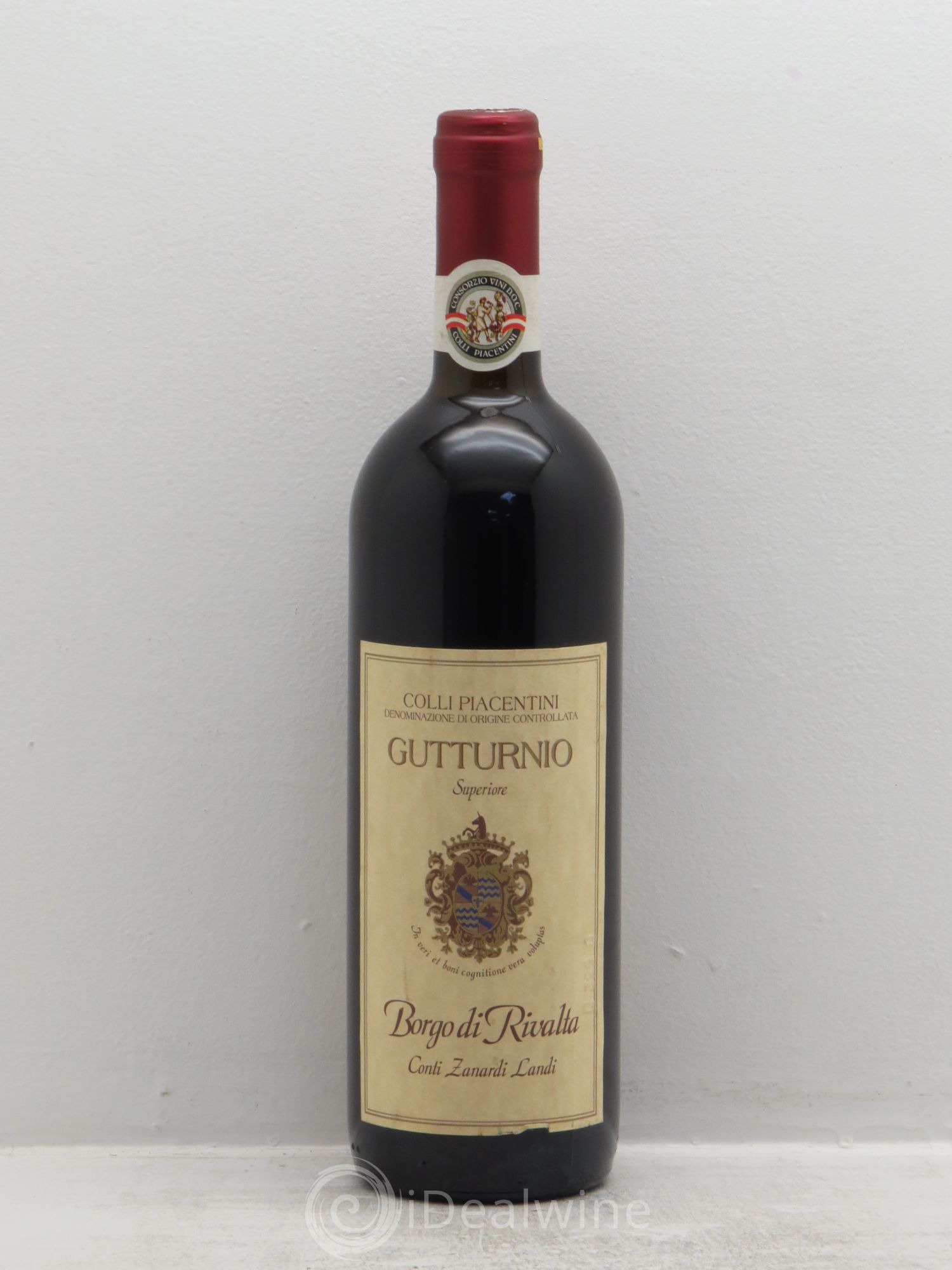 Italie Gutturnio Superiore Borgo di Rivalta conti Zanardi Landi (sans prix de réserve) 1996 - Posten von 1 Flasche - 0
