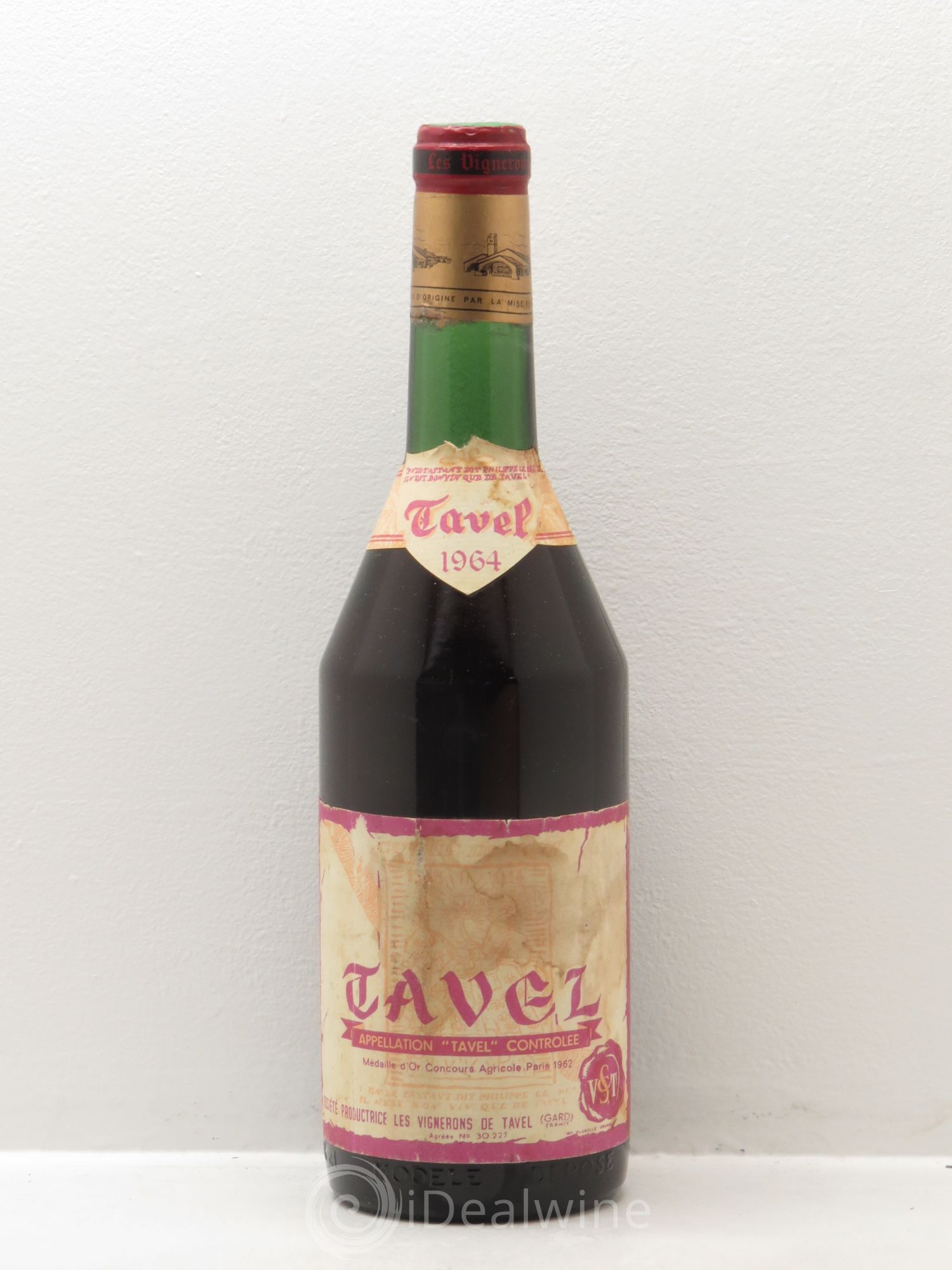 Tavel (senza prezzo di riserva) 1964 - Lotto di 1 bottiglia - 0