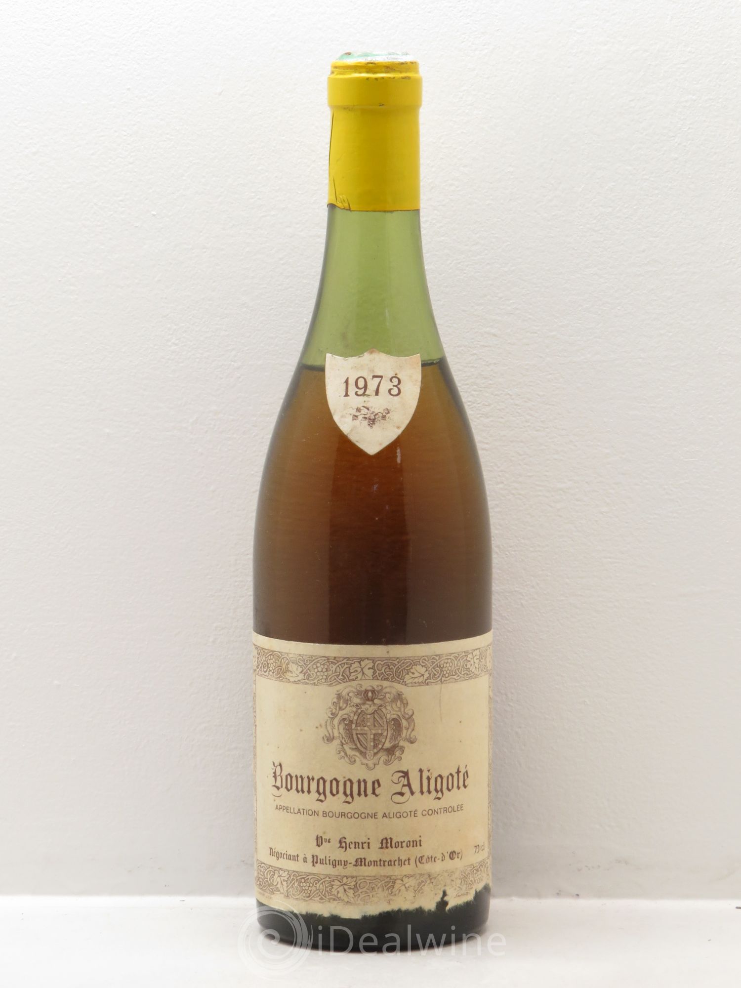 Bourgogne Aligoté Henri Moroni (sans prix de réserve) 1973 - Posten von 1 Flasche - 0
