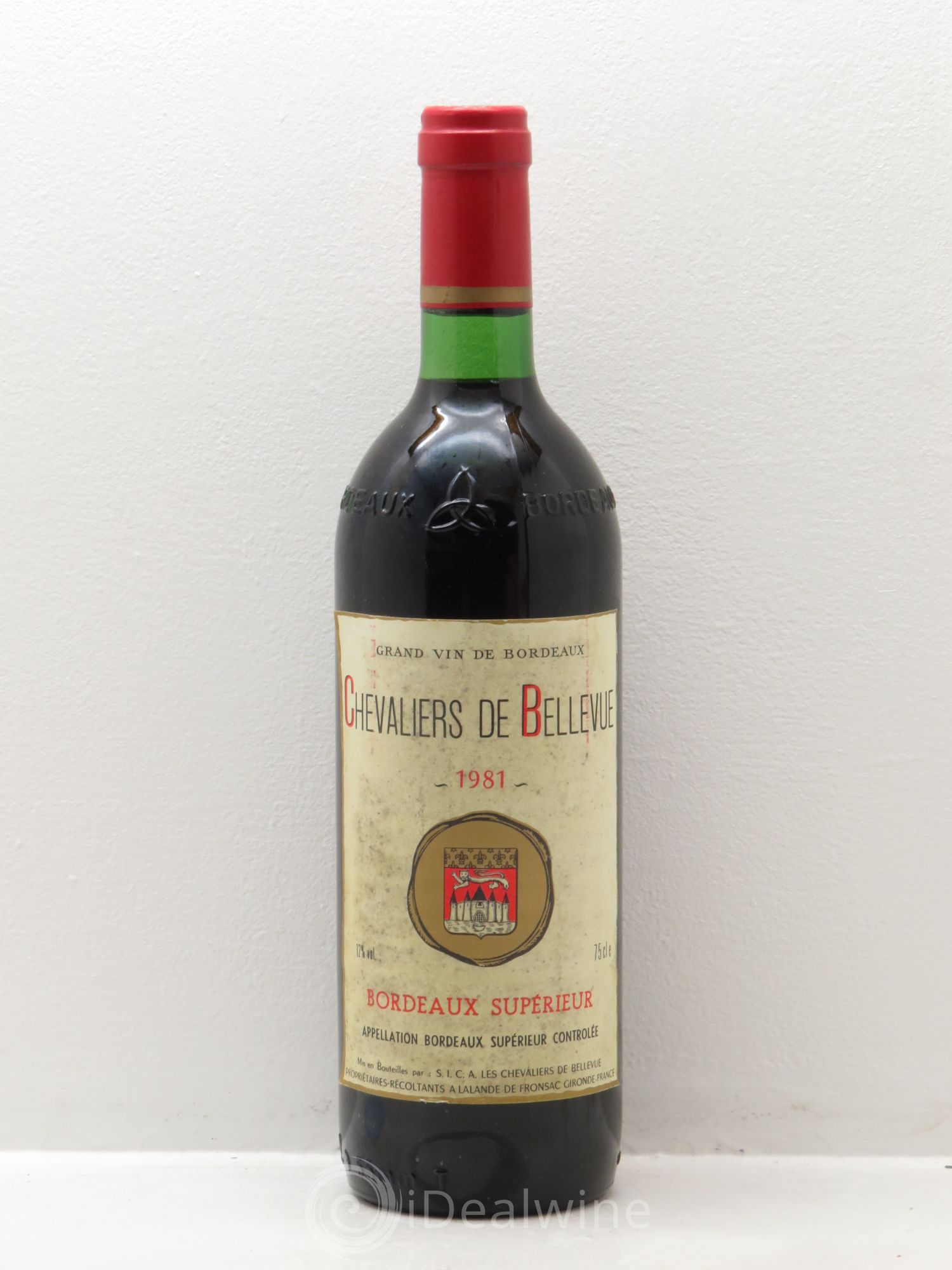 Bordeaux Chevaliers de Bellevue (sans prix de réserve) 1981 - Posten von 1 Flasche - 0