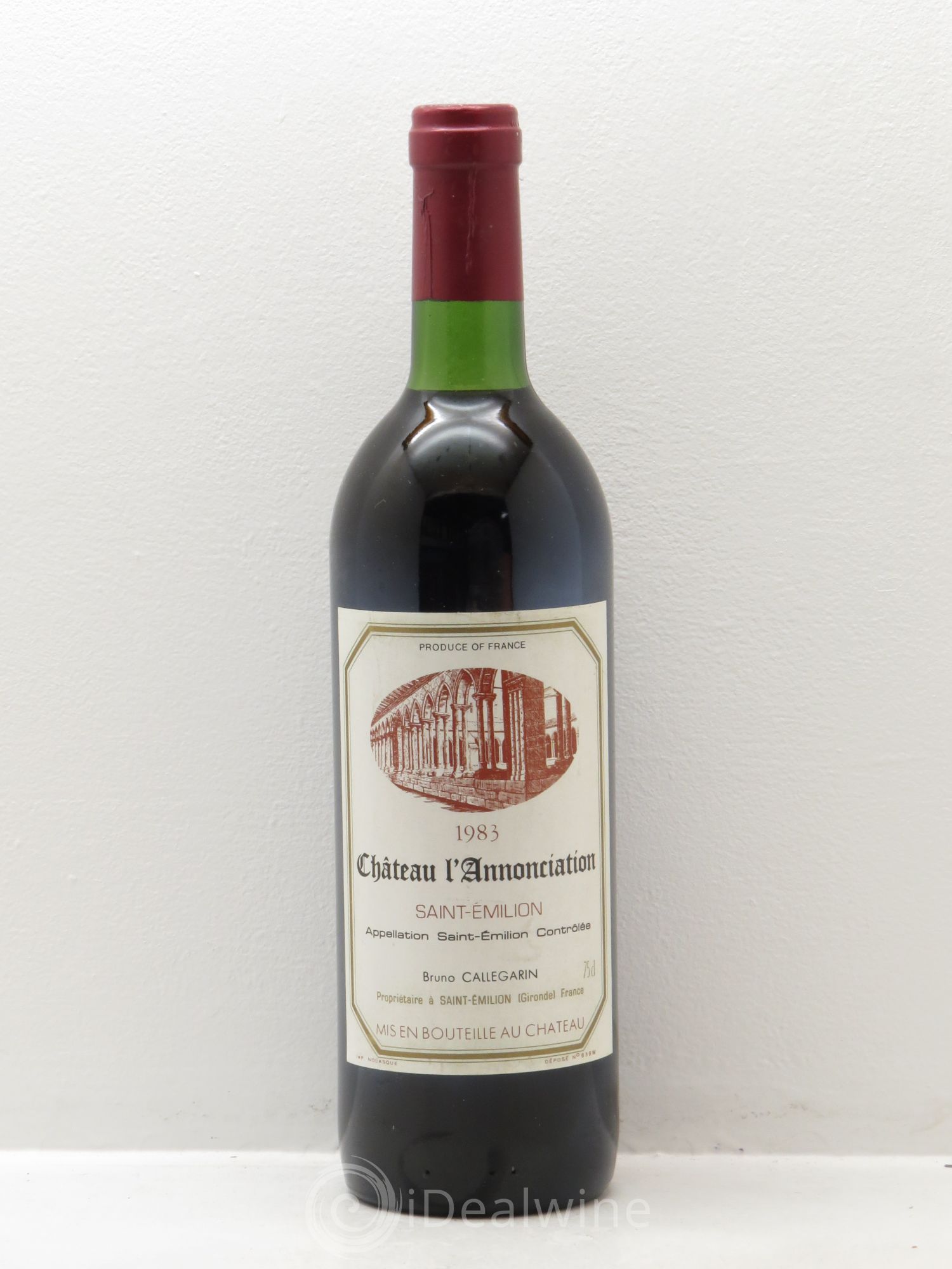 Saint-Émilion L'annonciation (sans prix de réserve) 1983 - Posten von 1 Flasche - 0