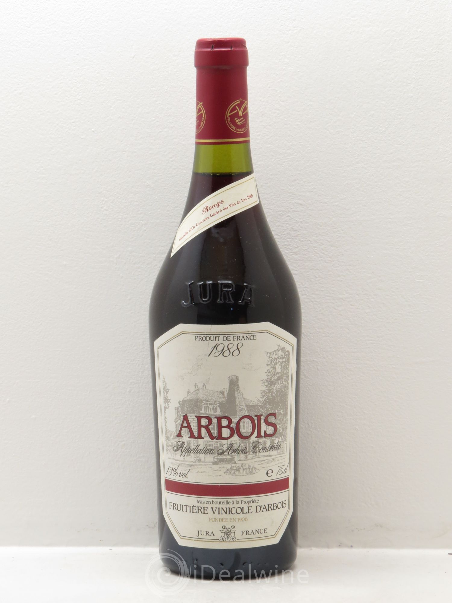 Arbois Fruitière vinicole arbois (sans prix de réserve) 1988 - Posten von 1 Flasche - 0