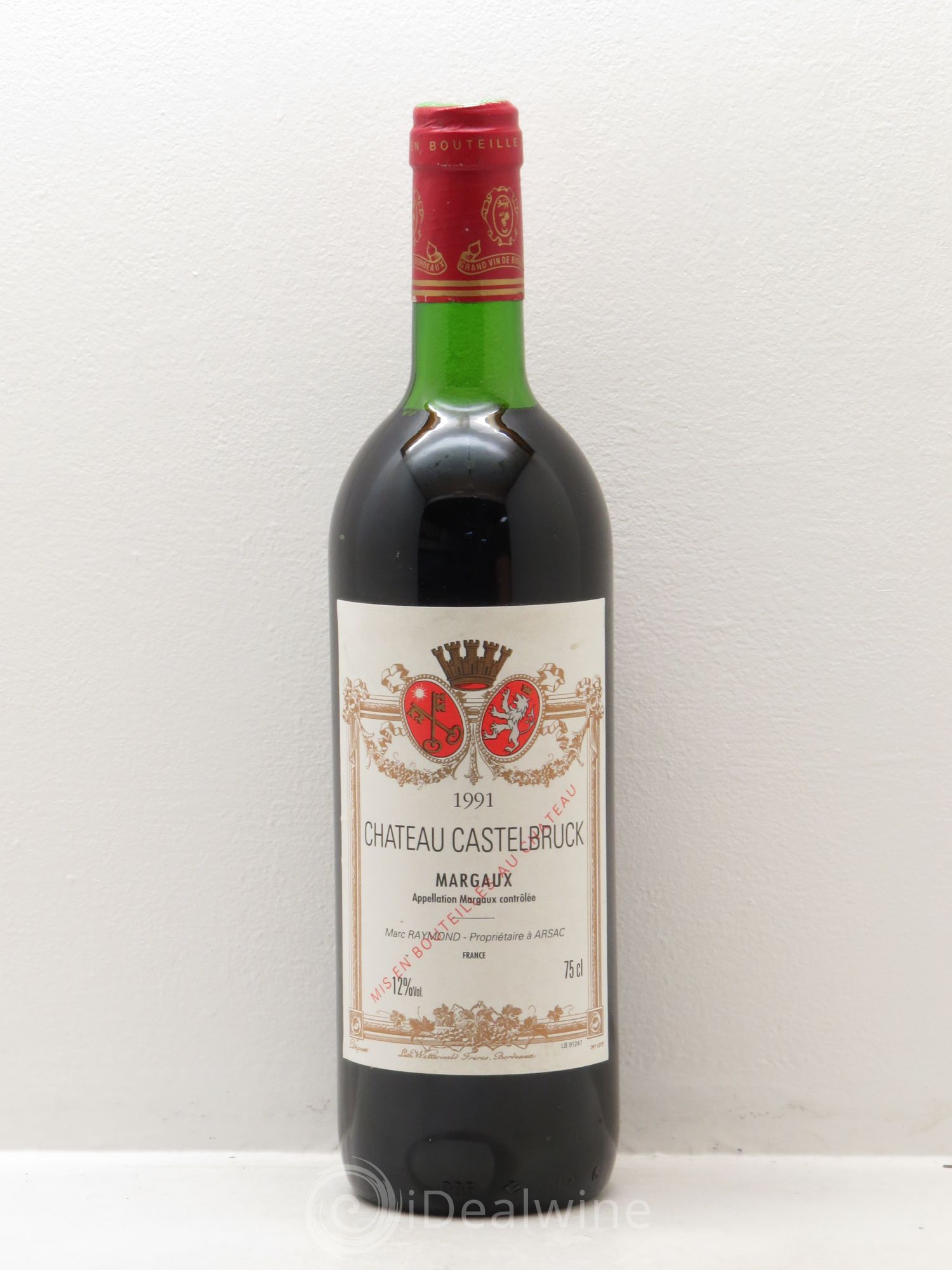 Bordeaux Chateau Castelbruck (sans prix de réserve) 1991 - Posten von 1 Flasche - 0