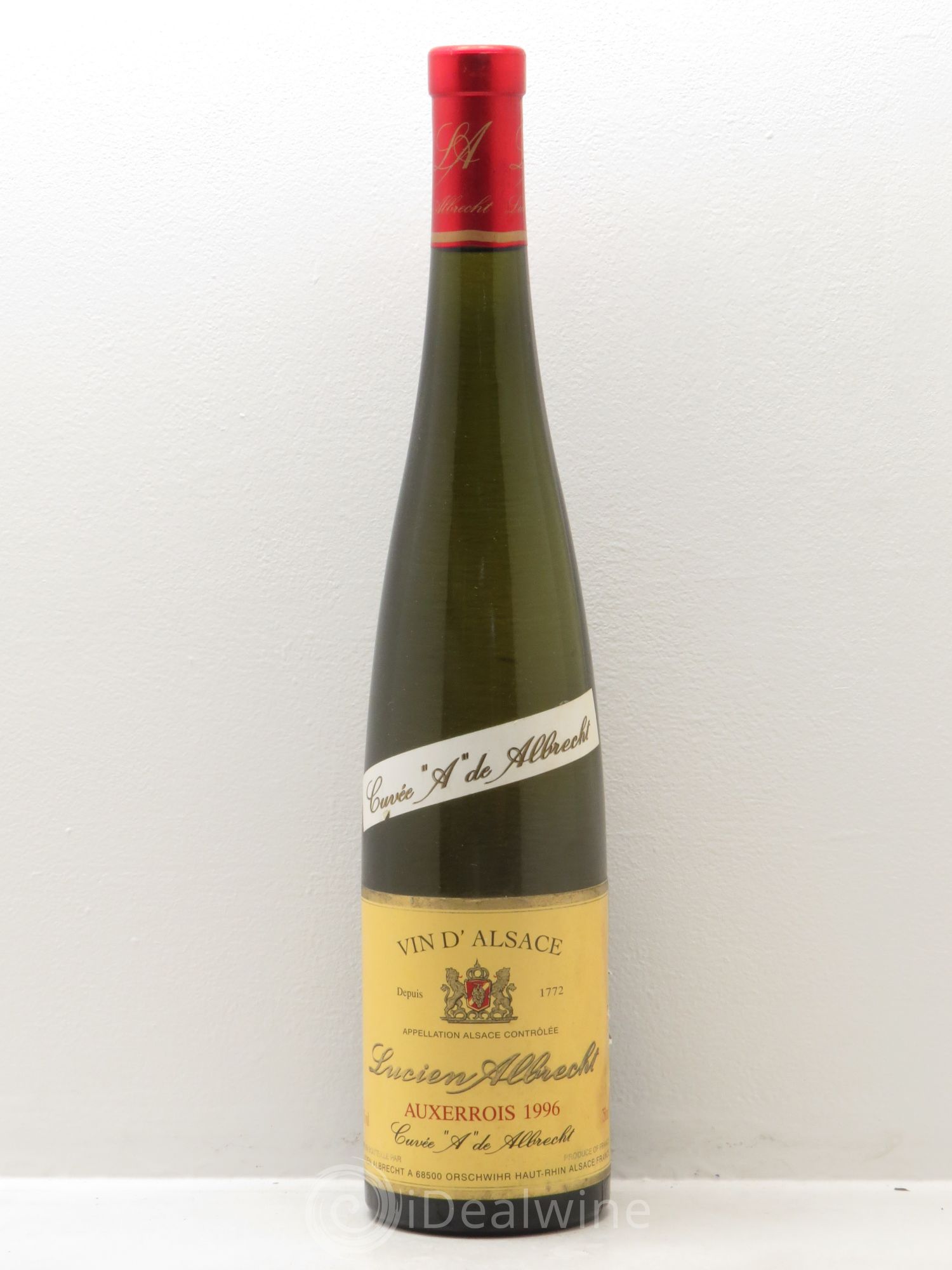 Divers Auxerrois lucien Albrecht Cuvée A (sans prix de réserve) 1996 - Posten von 1 Flasche - 0