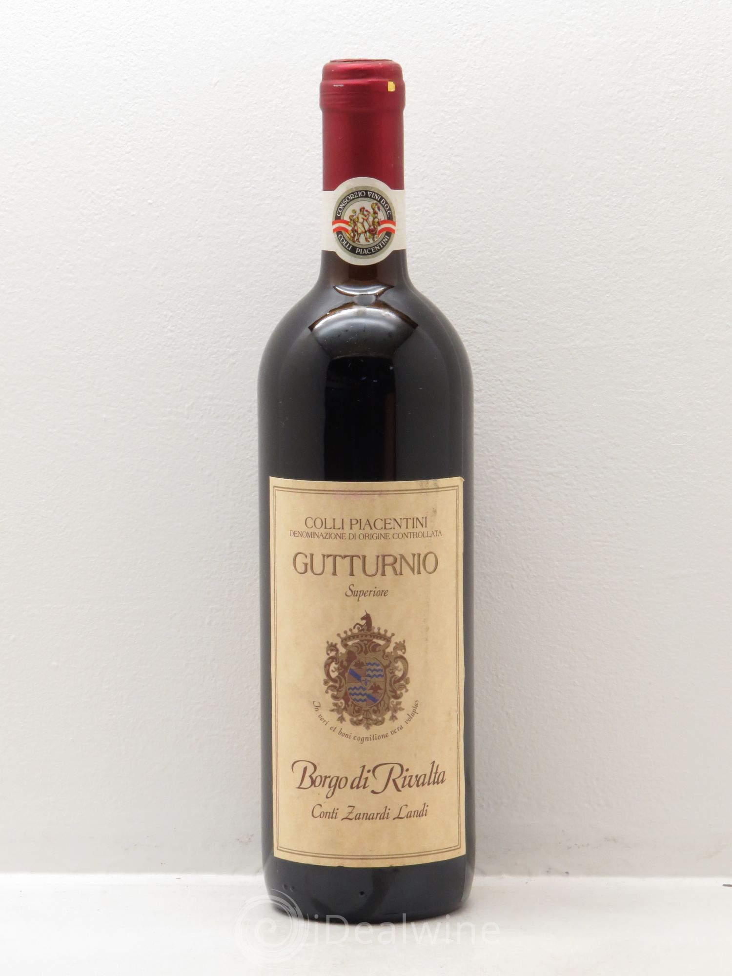 Italie Gutturnio superiore Borgo di Rivalta conti Zanardi Landi Colli Piacentini (sans prix de réserve) 1996 - Posten von 1 Flasche - 0