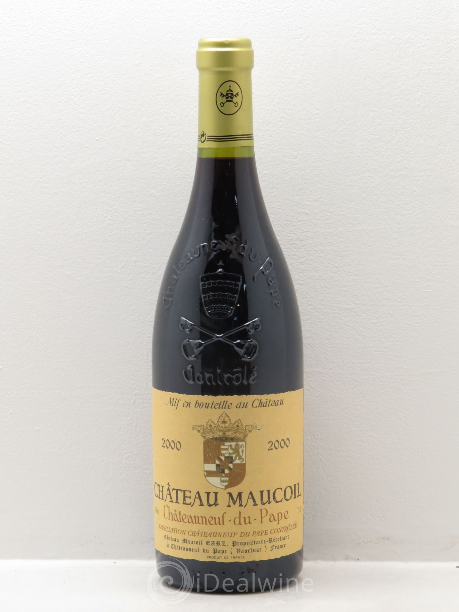 Châteauneuf-du-Pape Maucoil (sans prix de réserve) 2000 - Posten von 1 Flasche - 0