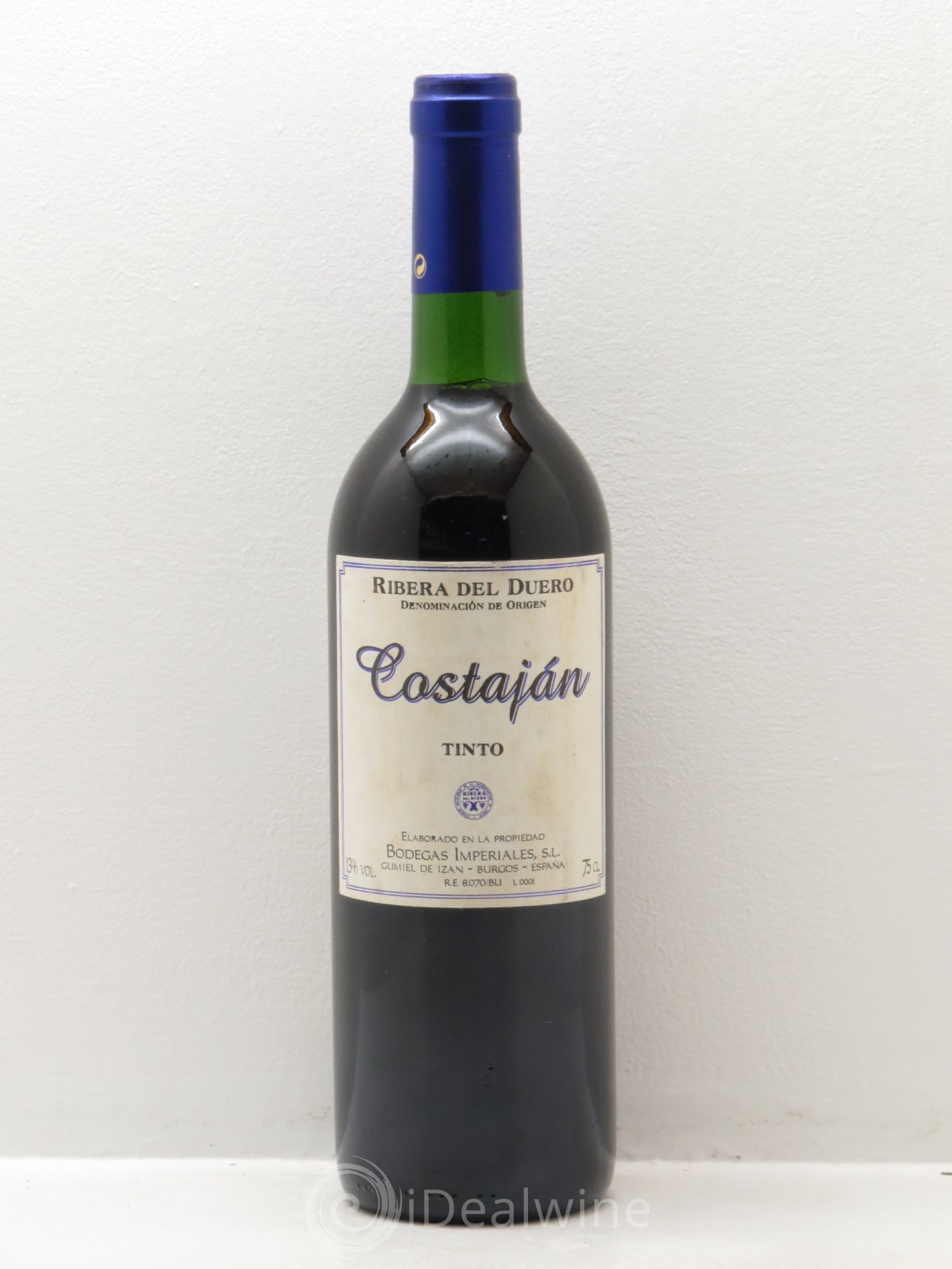Ribera Del Duero DO Costajan tinto Bodegas imperiales (sans prix de réserve) 2000 - Posten von 1 Flasche - 0
