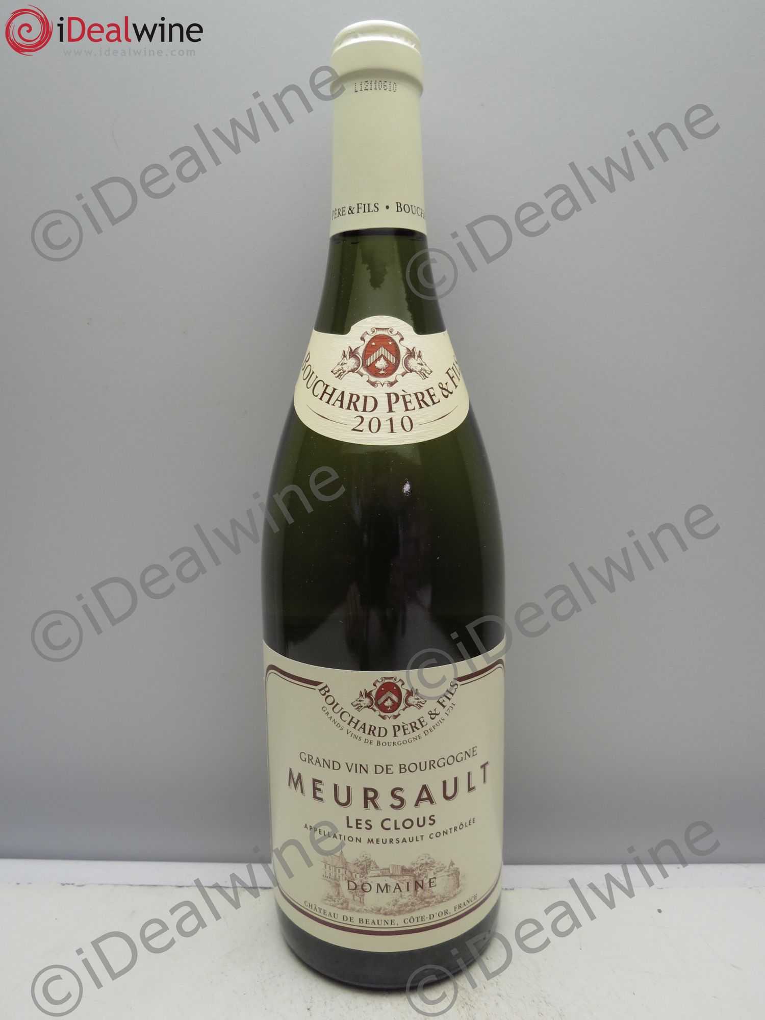 Meursault Les Clous Bouchard Père & Fils 2010 - Lot de 1 bouteille - 0