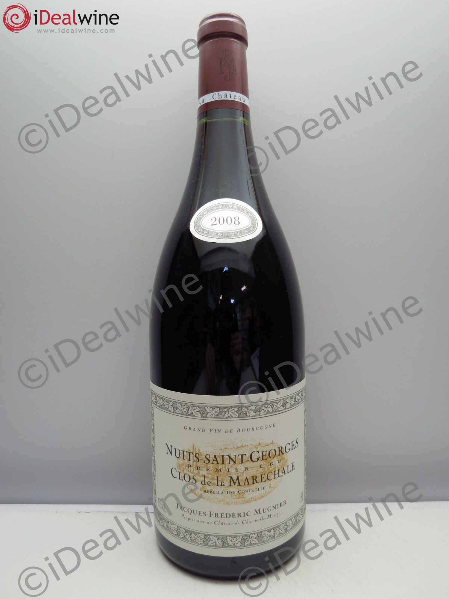 Nuits-Saint-Georges 1er Cru Clos de La Maréchale Jacques-Frédéric Mugnier 2008 - Lot de 1 magnum - 0