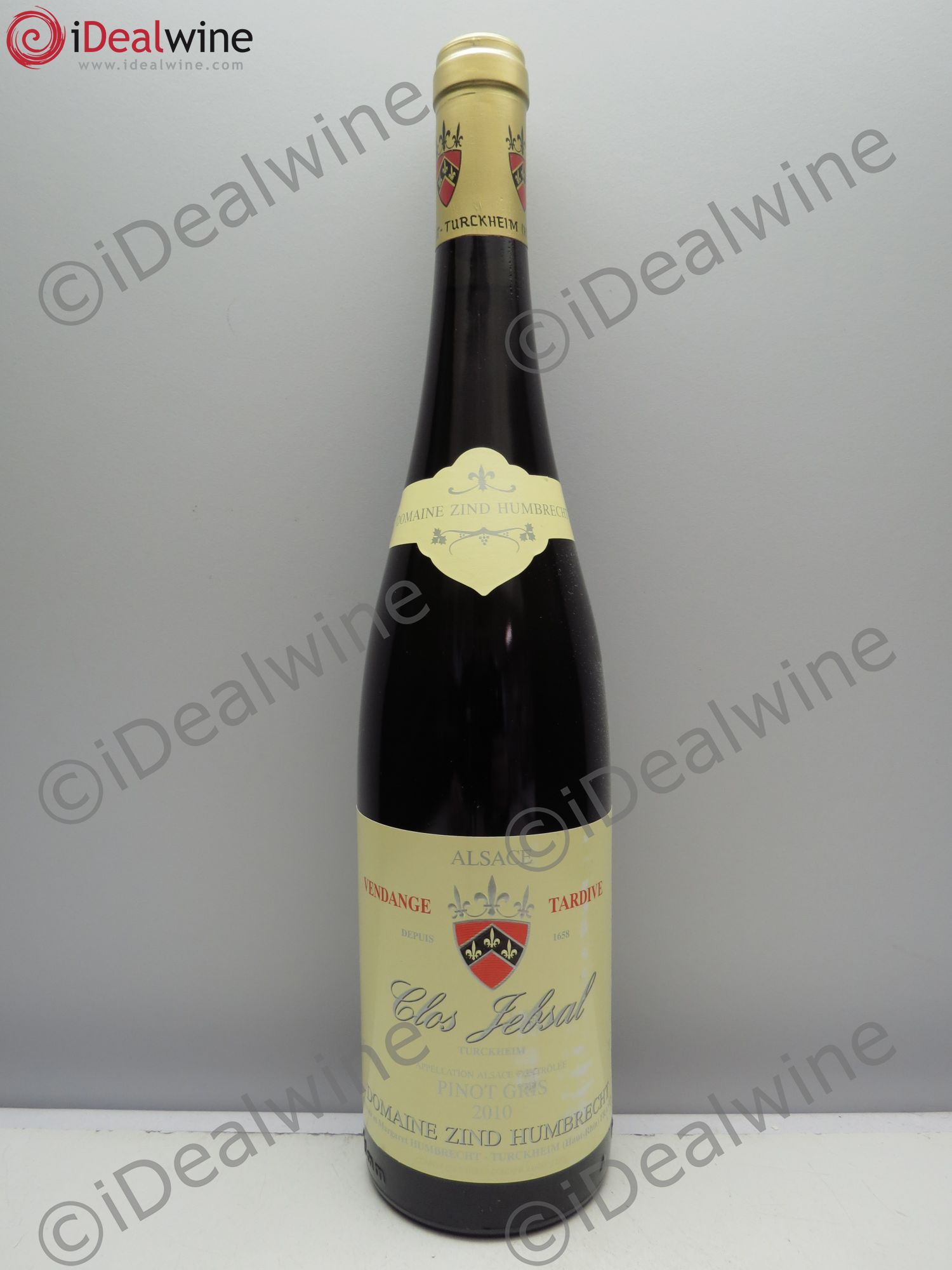 Alsace Pinot Gris Clos Jebsal Vendanges Tardives Zind-Humbrecht (Domaine) 2010 - Lotto di 1 bottiglia - 0