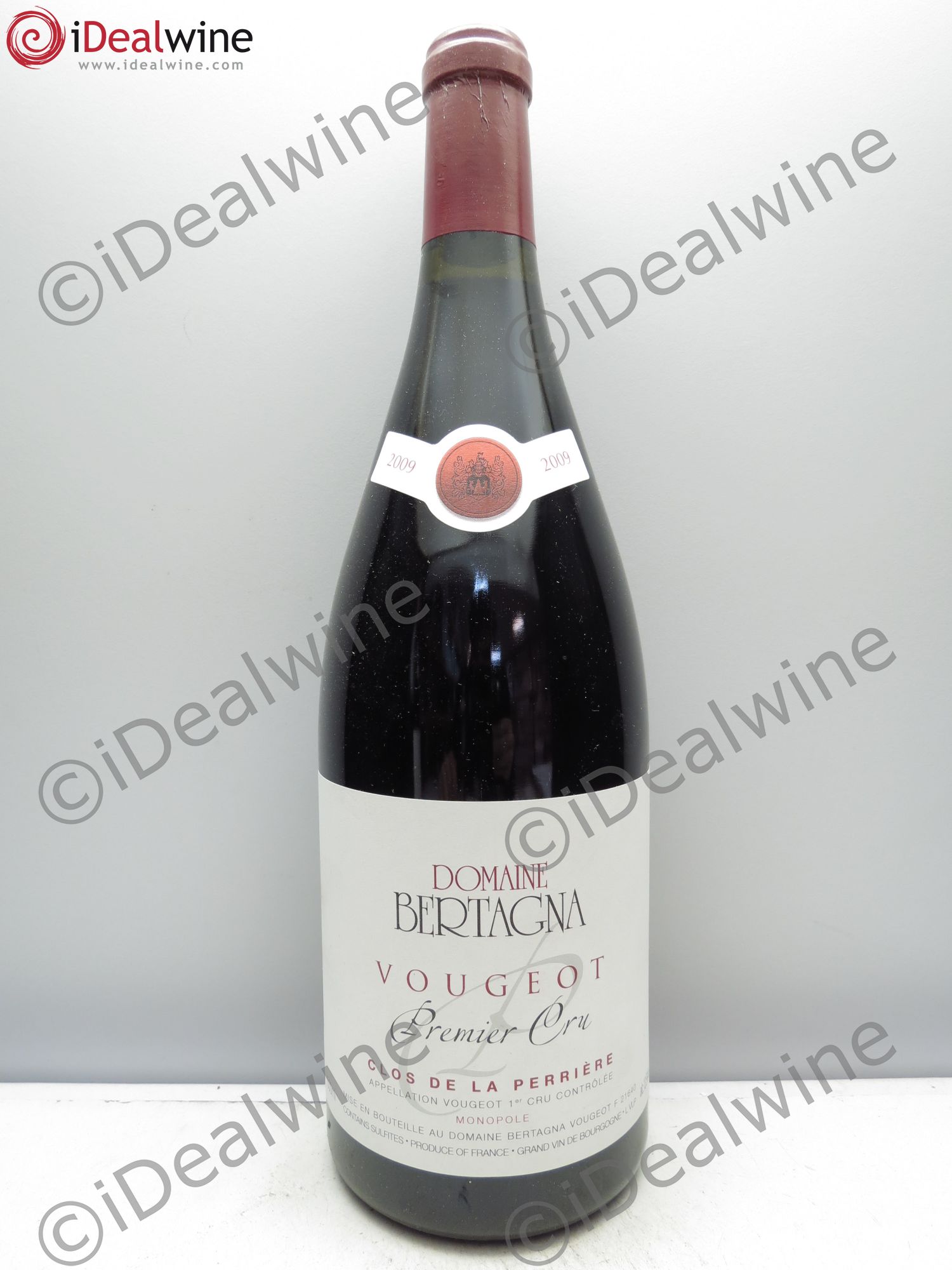 Vougeot 1er Cru Clos de la Perrière - Bertagna 2009 - Posten von 1 Magnum - 0