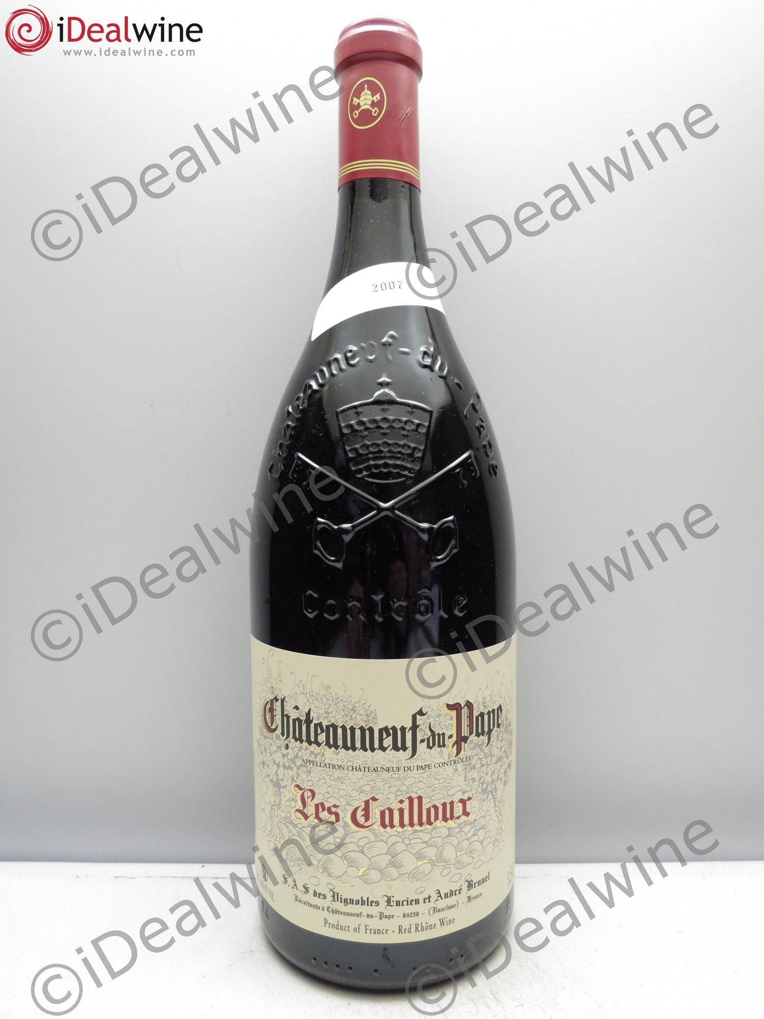 Châteauneuf-du-Pape Les Cailloux André Brunel 2007 - Lot de 1 magnum - 0