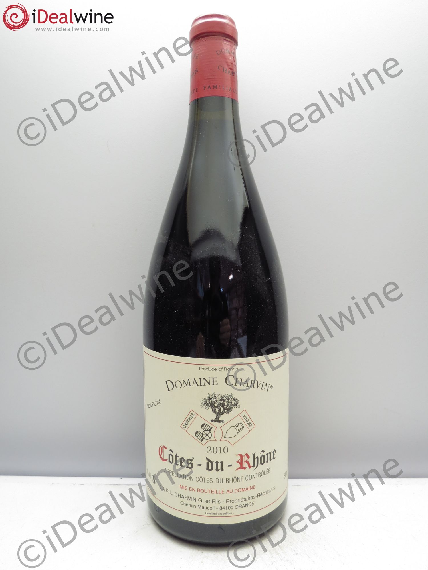 Côtes-du-Rhône Charvin (Domaine) 2010 - Lot de 1 magnum - 0