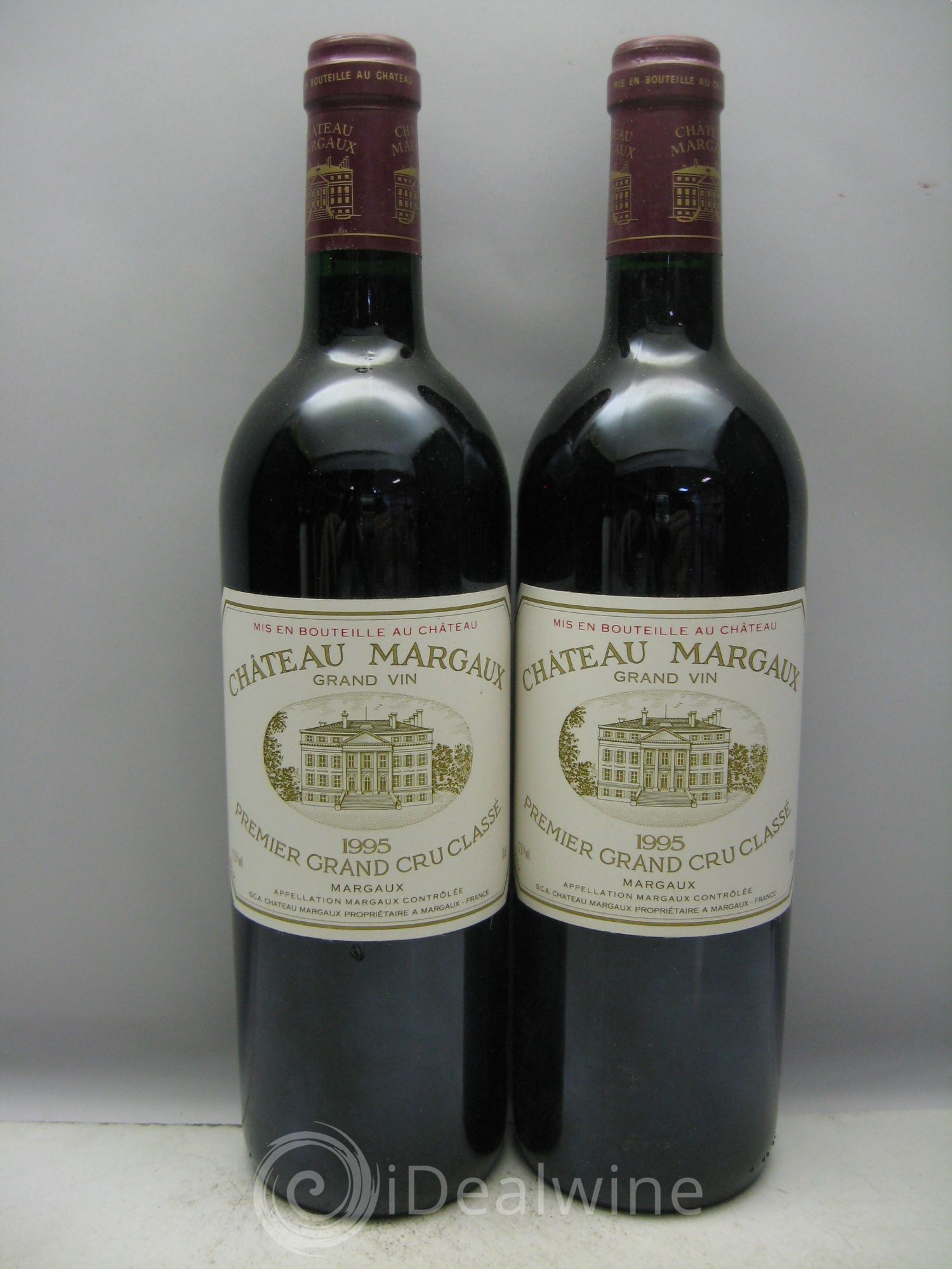 Château Margaux 1er Grand Cru Classé 1995 - Lot de 12 bouteilles - 1