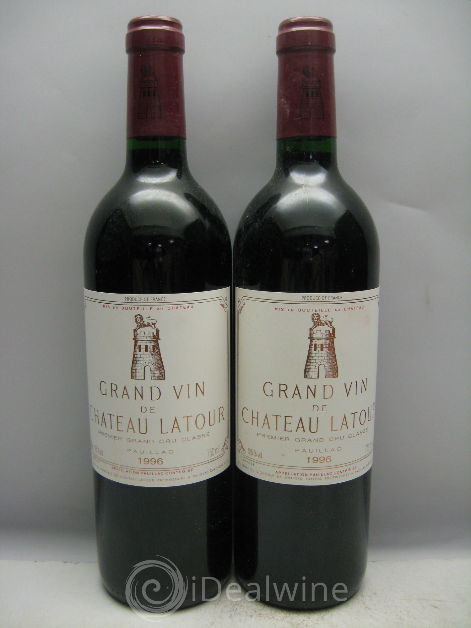Château Latour 1er Grand Cru Classé (2 CB de 6 btes) 1996 - Lot de 12 bouteilles - 5