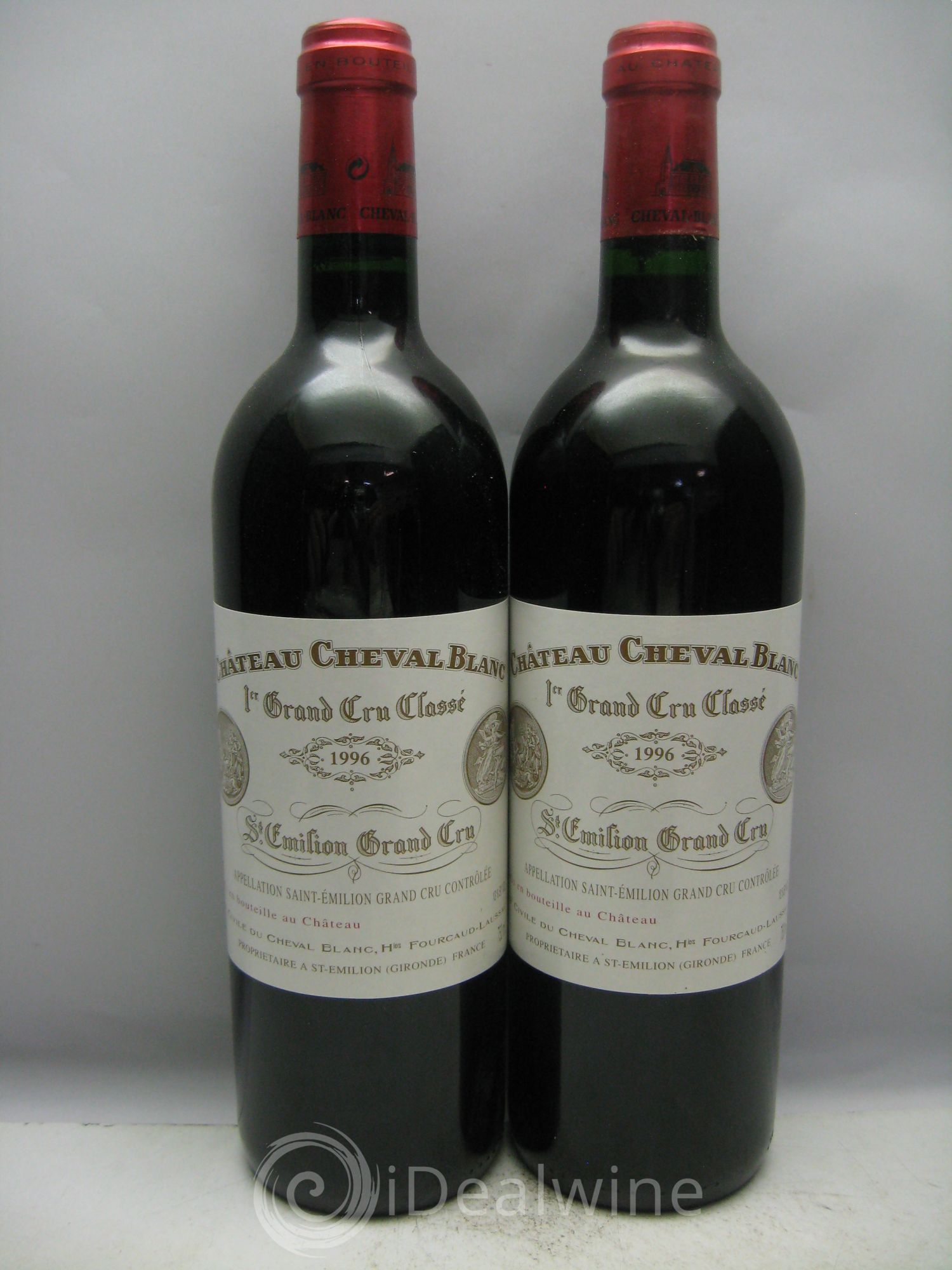 Château Cheval Blanc 1er Grand Cru Classé A 1996 - Lot de 12 bouteilles - 3