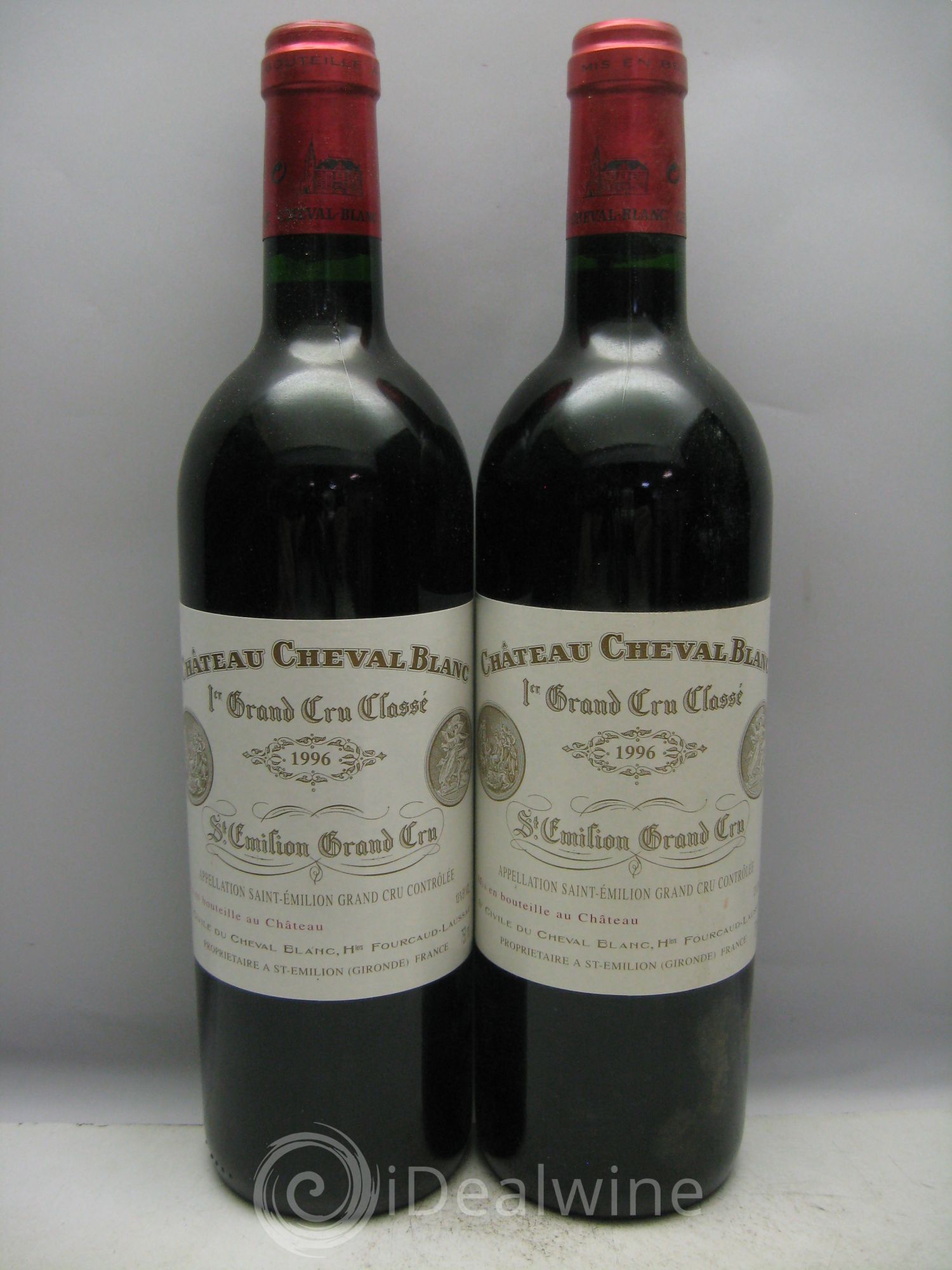 Château Cheval Blanc 1er Grand Cru Classé A 1996 - Lot de 12 bouteilles - 4