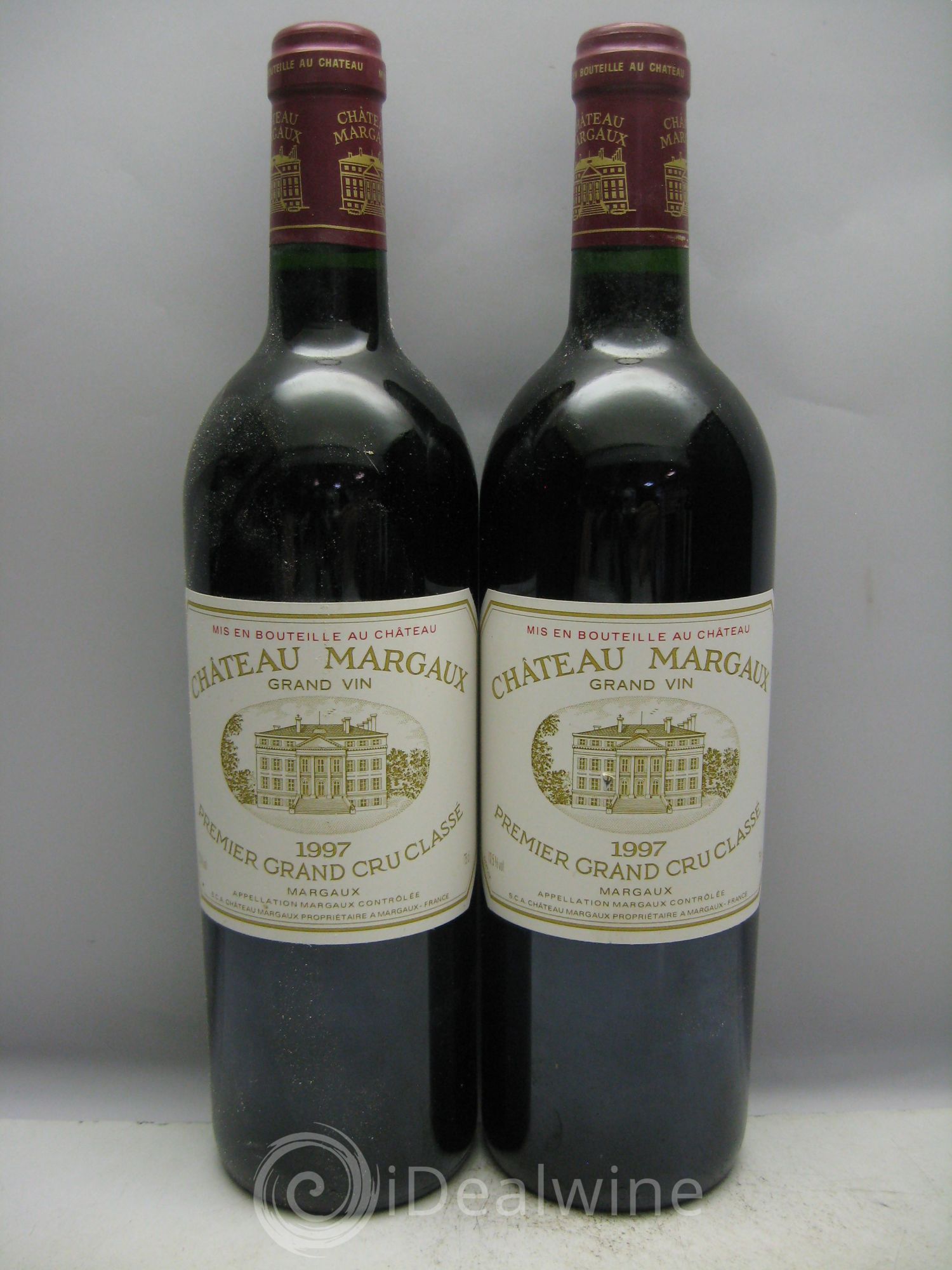 Château Margaux 1er Grand Cru Classé 1997 - Lot de 12 bouteilles - 1