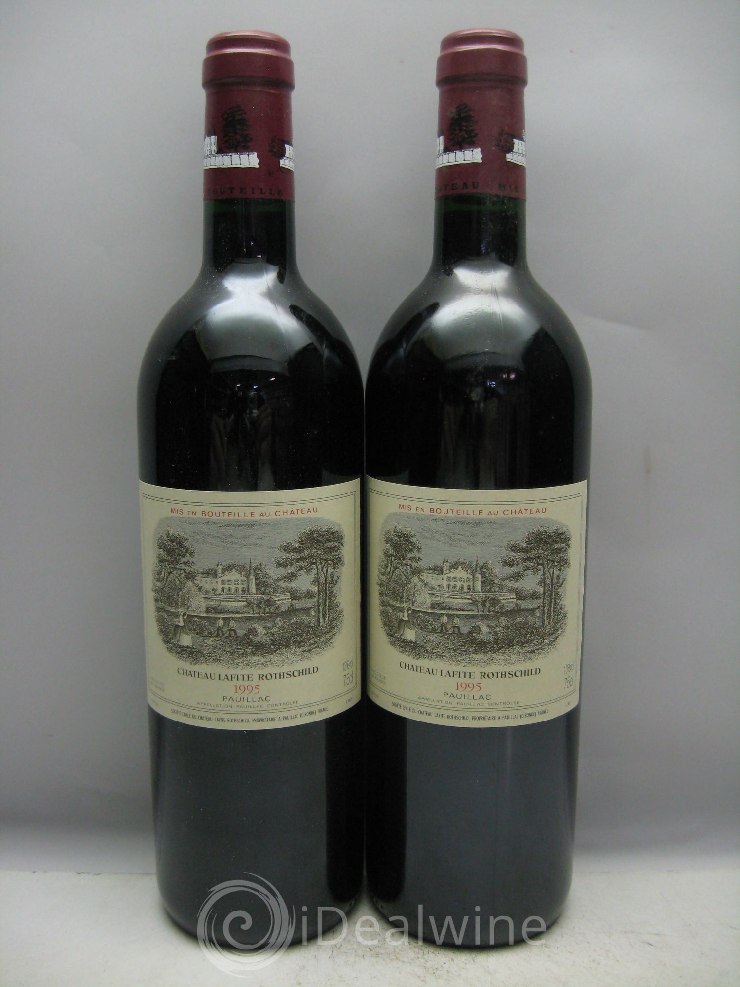 Château Lafite Rothschild 1er Grand Cru Classé 1995 - Lot de 12 bouteilles - 2