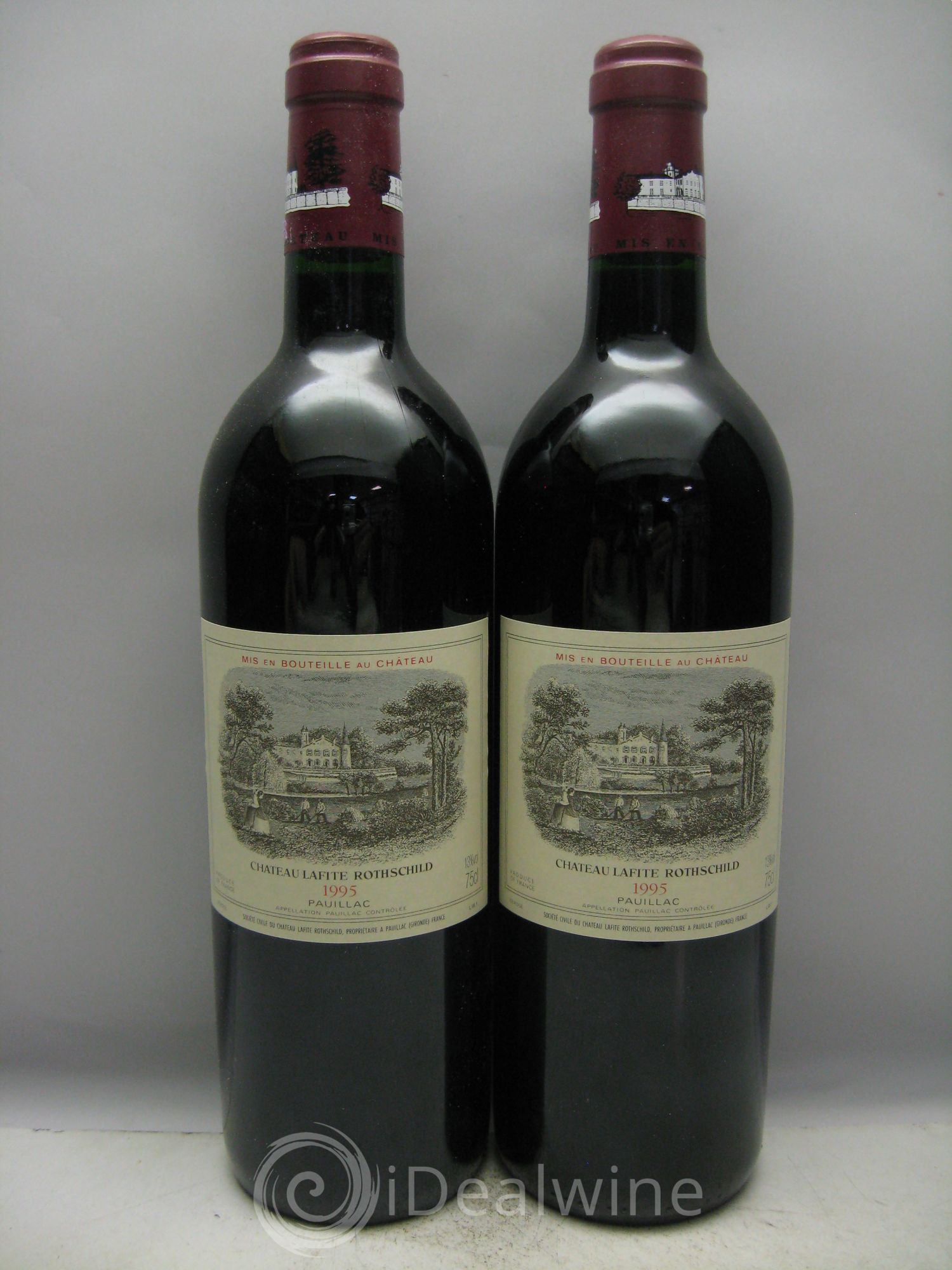Château Lafite Rothschild 1er Grand Cru Classé 1995 - Lot de 12 bouteilles - 3