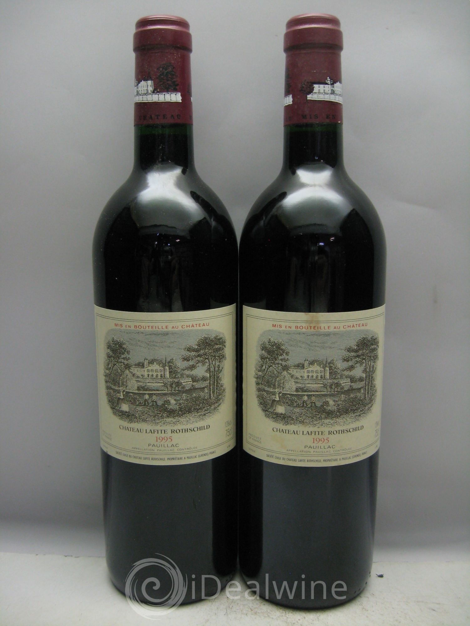 Château Lafite Rothschild 1er Grand Cru Classé 1995 - Lot de 12 bouteilles - 4