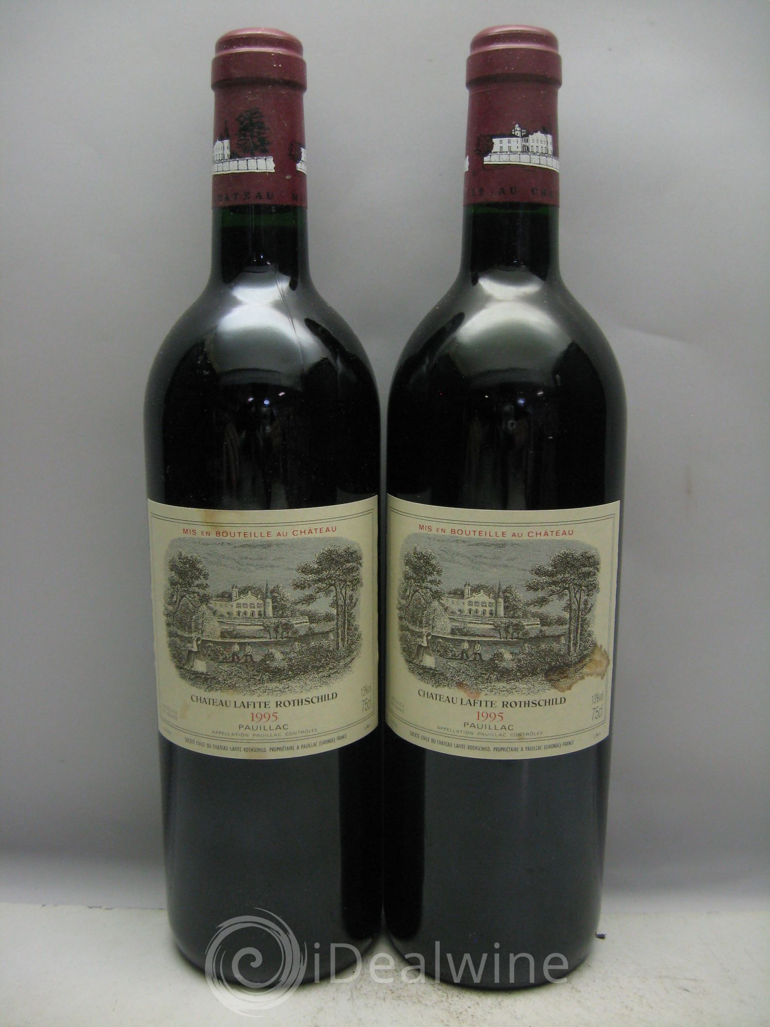 Château Lafite Rothschild 1er Grand Cru Classé 1995 - Lot de 12 bouteilles - 5