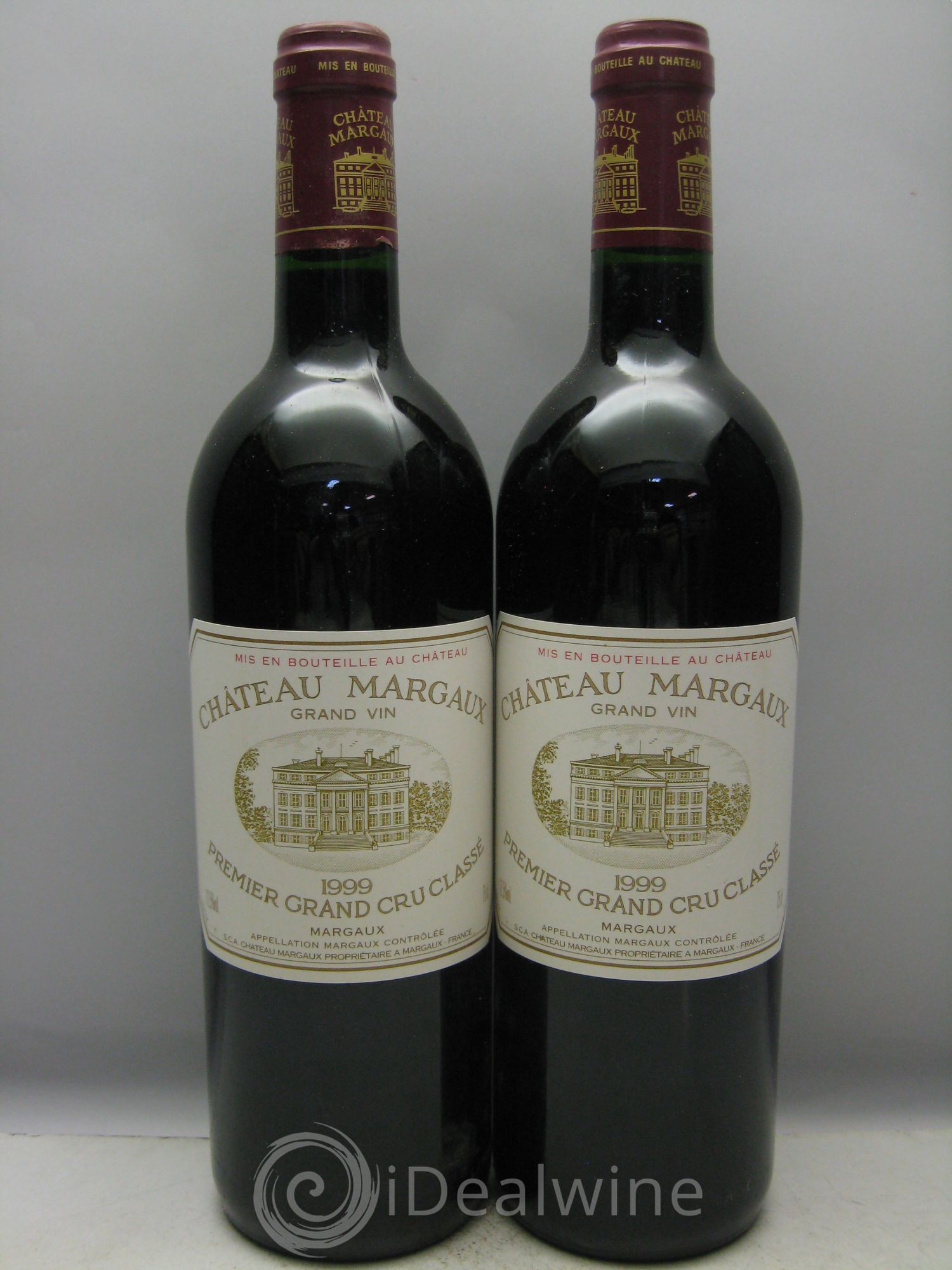 Château Margaux 1er Grand Cru Classé 1999 - Lot de 12 bouteilles - 0