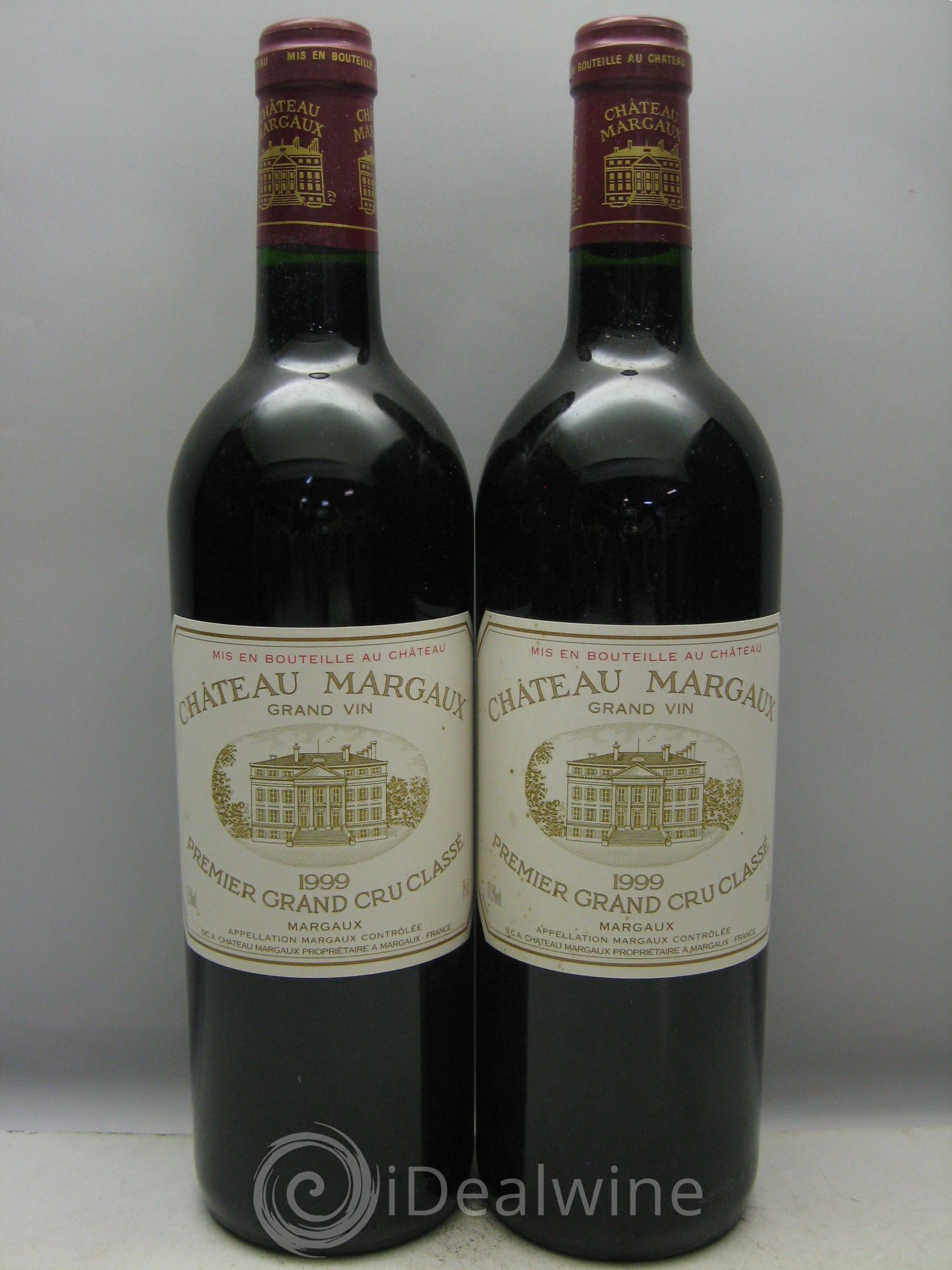 Château Margaux 1er Grand Cru Classé 1999 - Lot de 12 bouteilles - 1