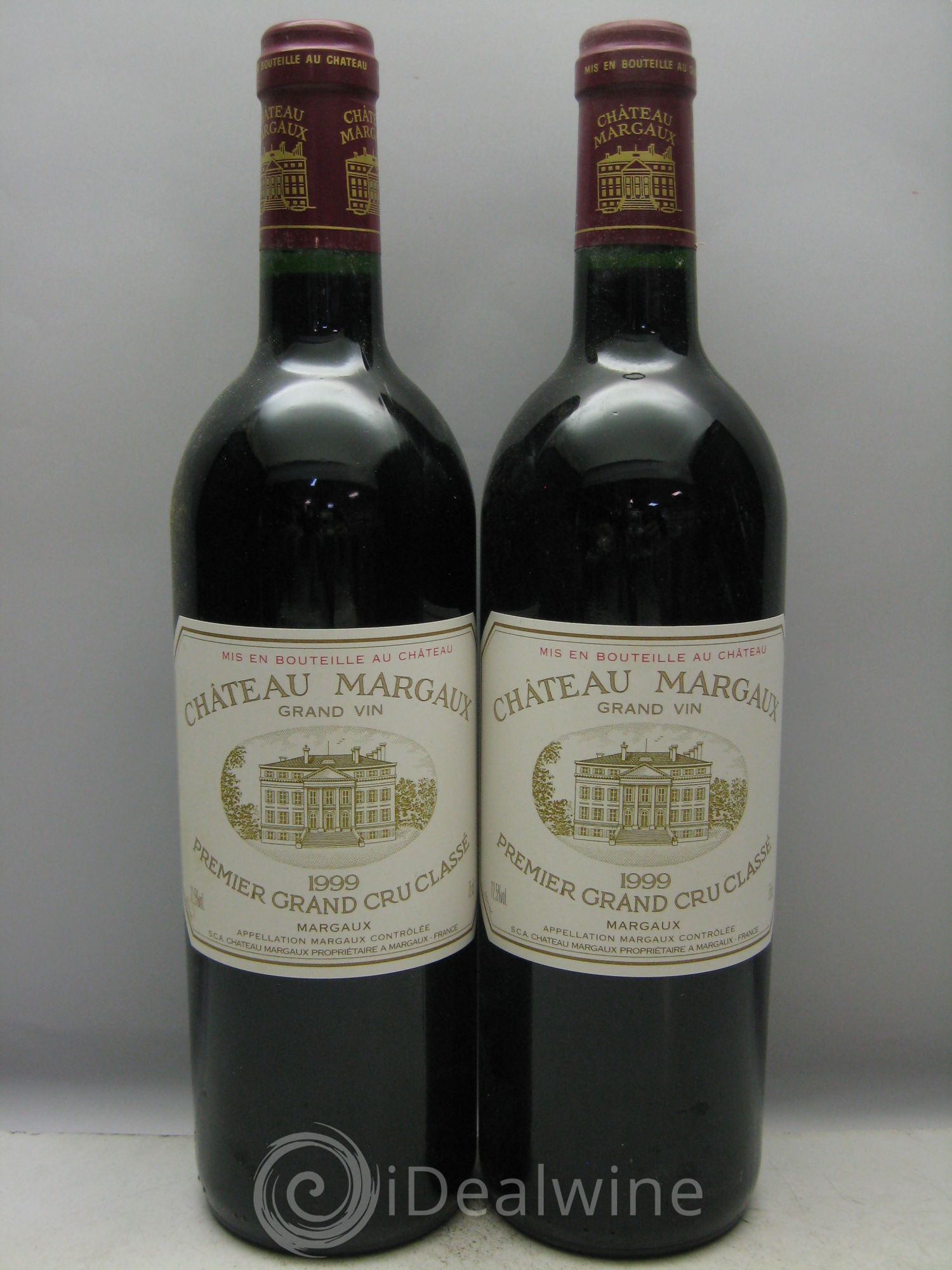 Château Margaux 1er Grand Cru Classé 1999 - Lot de 12 bouteilles - 2