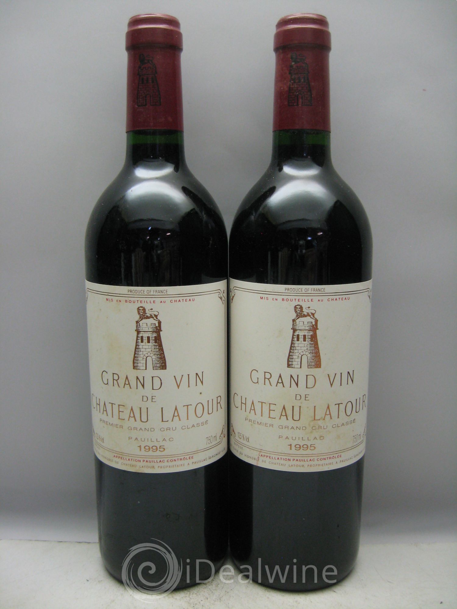 Château Latour 1er Grand Cru Classé 1995 - Lot de 12 bouteilles - 0