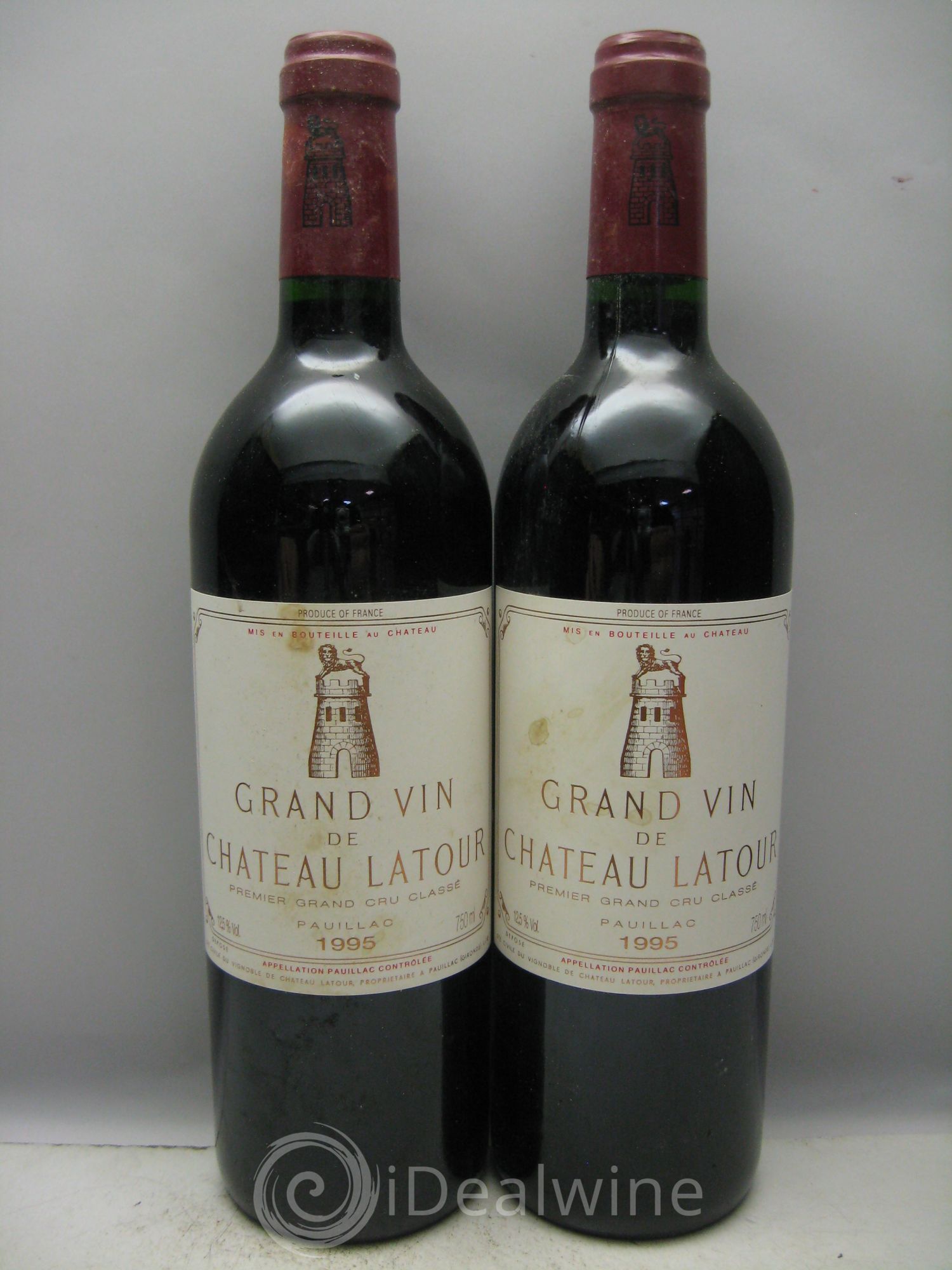 Château Latour 1er Grand Cru Classé 1995 - Lot de 12 bouteilles - 4