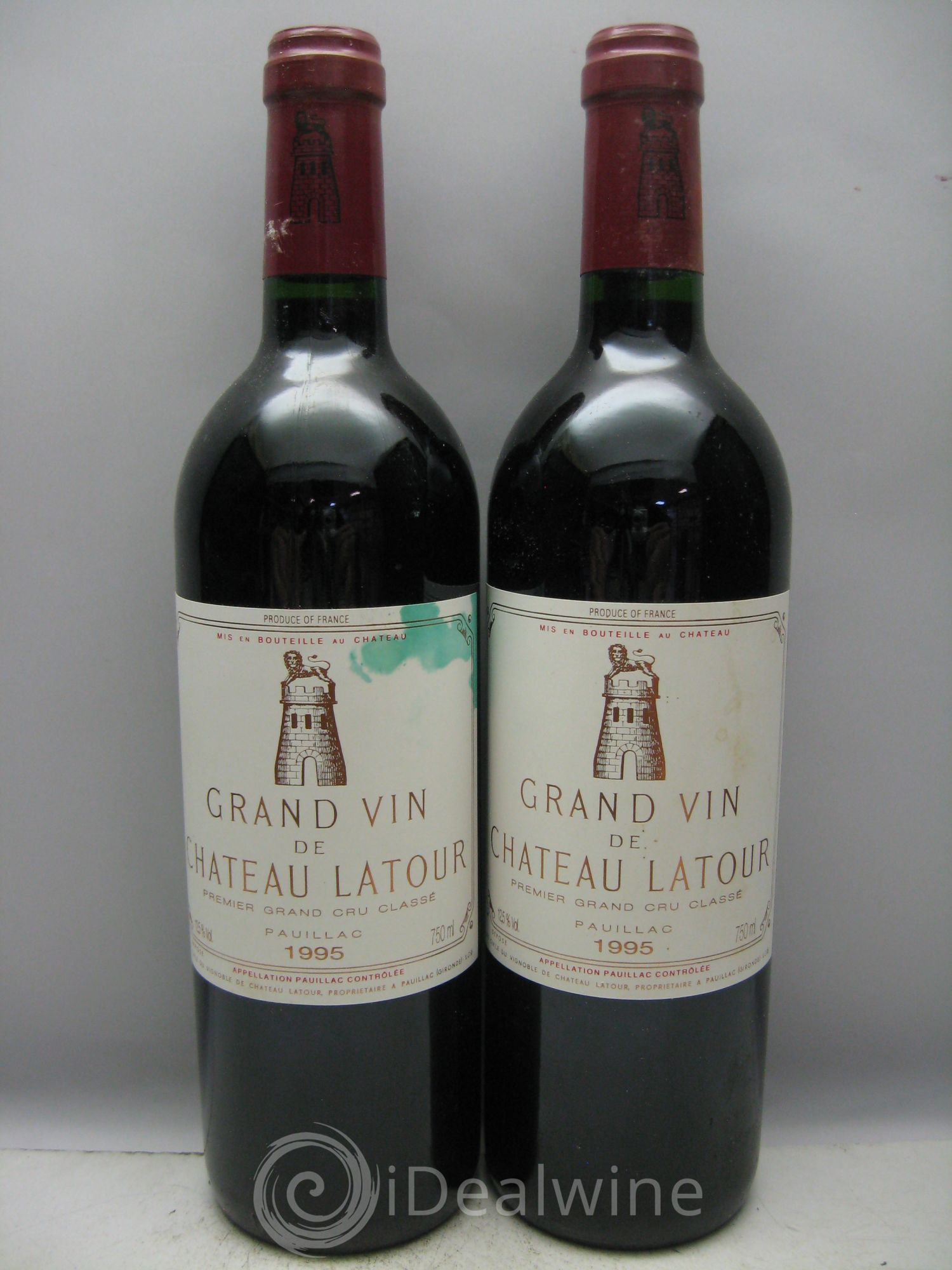 Château Latour 1er Grand Cru Classé 1995 - Lot de 12 bouteilles - 5