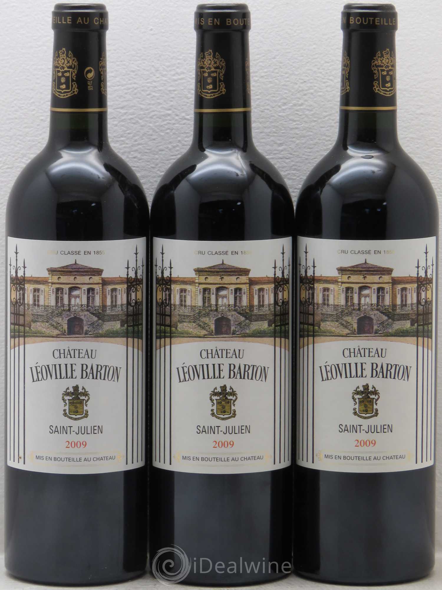 Château Léoville Barton 2ème Grand Cru Classé 2009 - Lot de 12 bouteilles - 1